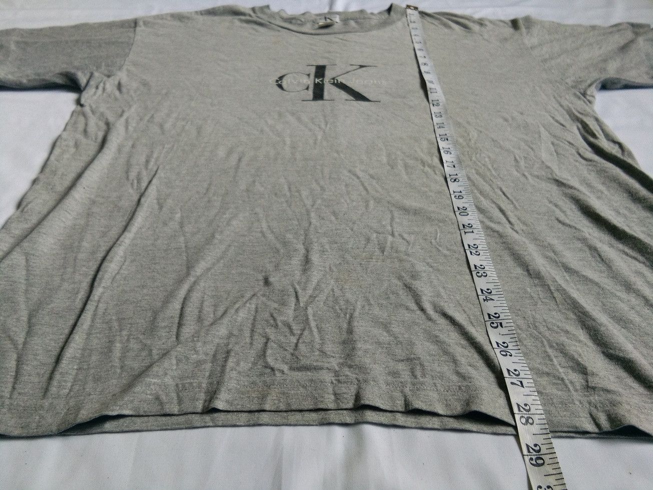 Calvin Klein VINTAGE 90s CK CALVIN KLEIN SPELL OUT LOGO Size US XL / EU 56 / 4 - 6 Thumbnail
