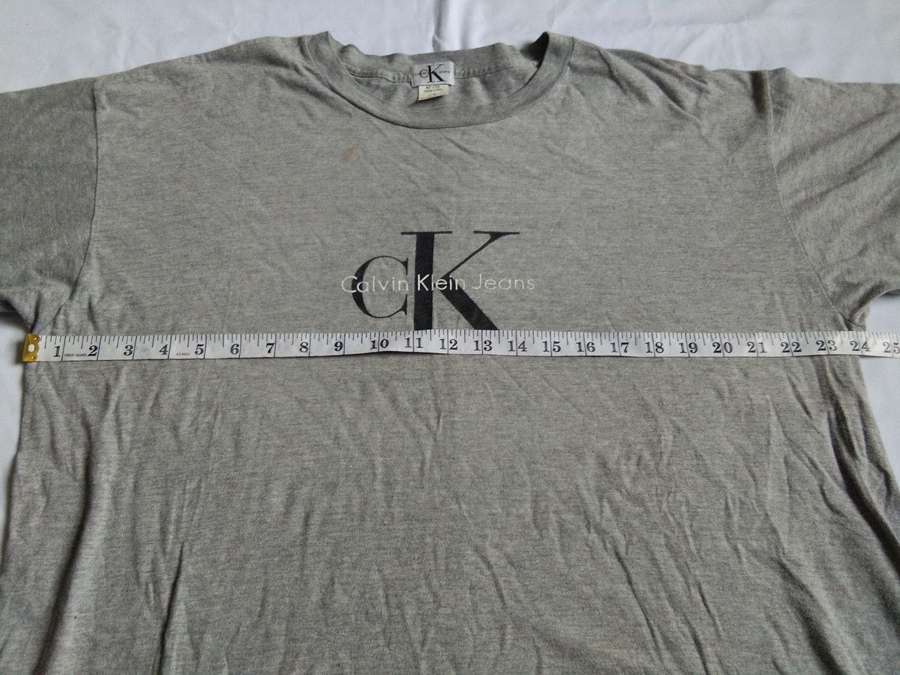 Calvin Klein VINTAGE 90s CK CALVIN KLEIN SPELL OUT LOGO Size US XL / EU 56 / 4 - 5 Thumbnail