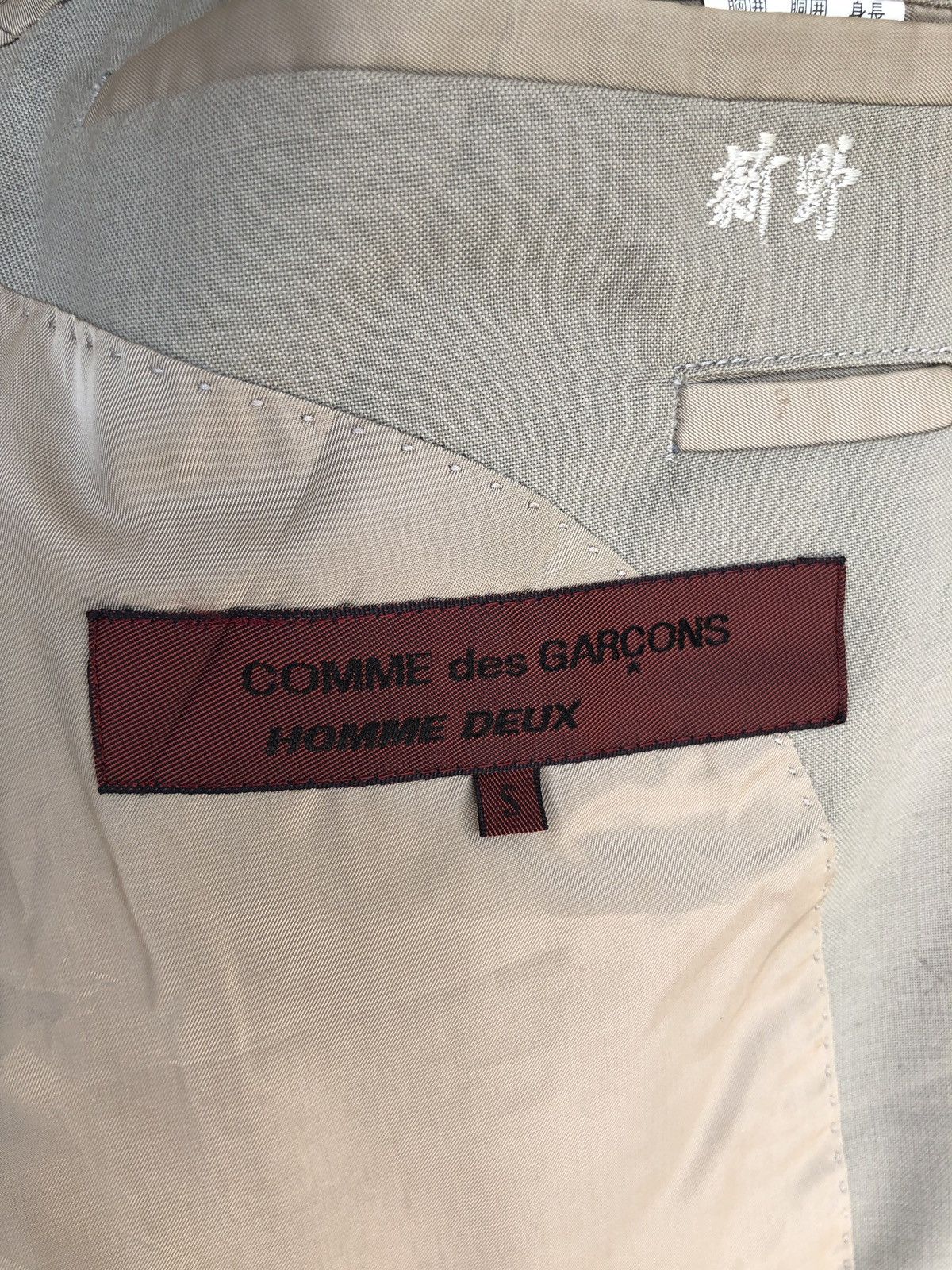 Comme des Garcons Homme Deux HEAT🔥FW91 Comme des Garçons Home Deux Blazer Coat Size US M / EU 48-50 / 2 - 7 Thumbnail