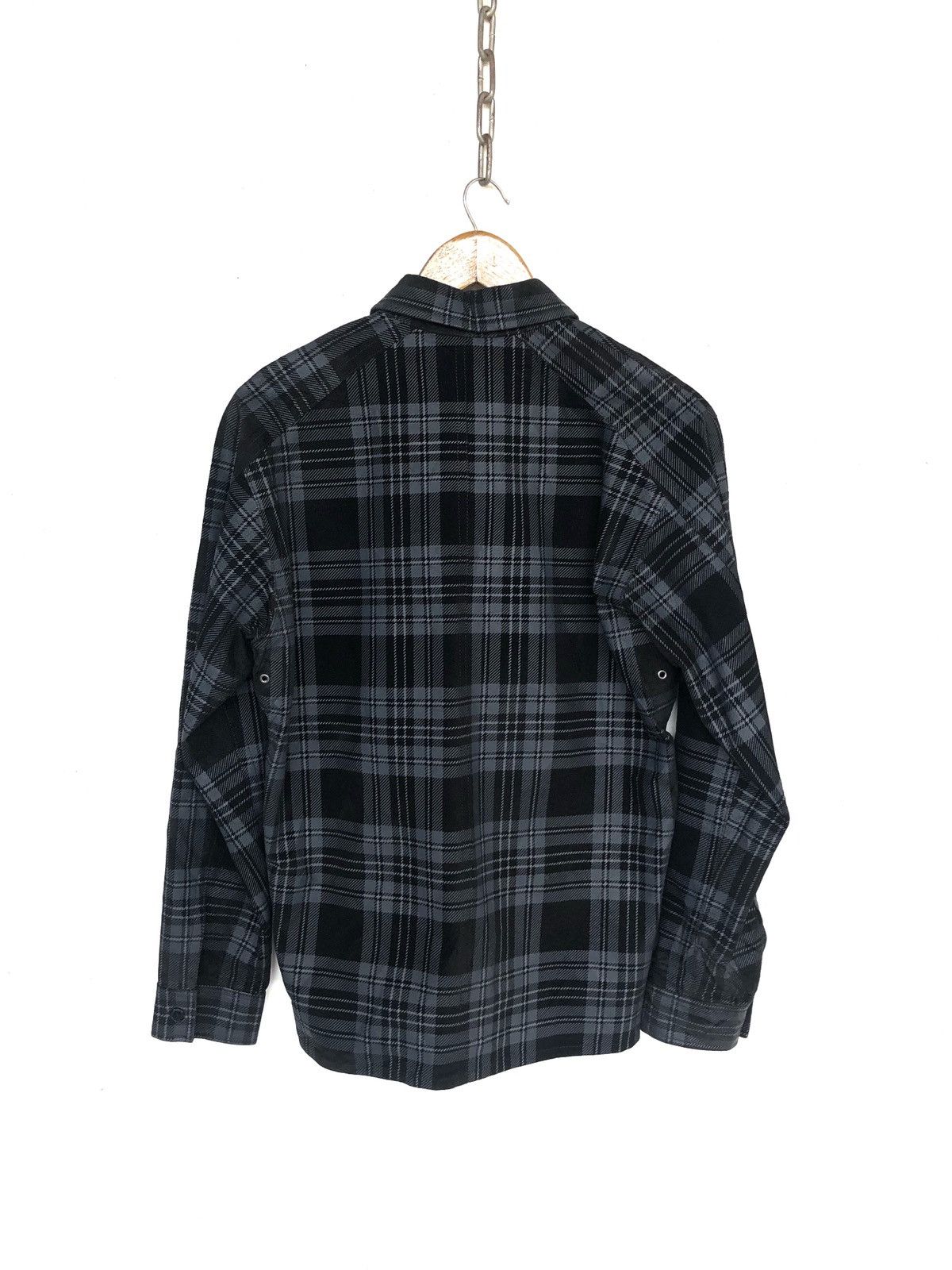 Flannel × Yohji Yamamoto OG Yohji Yamamoto Classic Plaid Wax Flannel Jacket Size US M / EU 48-50 / 2 - 4 Thumbnail