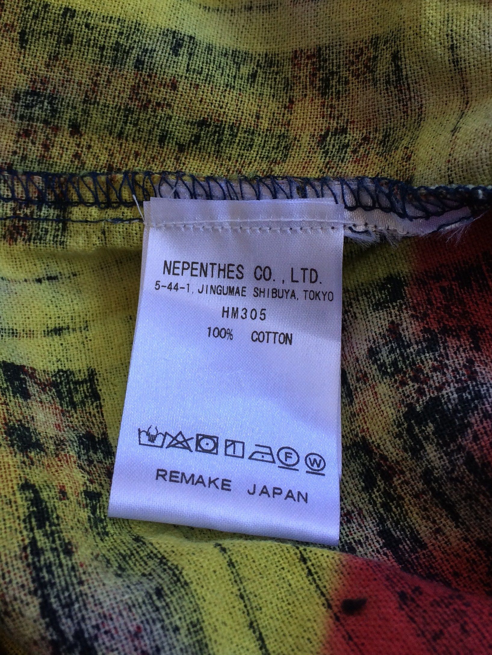 Needles Rebuild by Needles Wide 7 Cut Tie Dye Flannel Size US XL / EU 56 / 4 - 7 Thumbnail