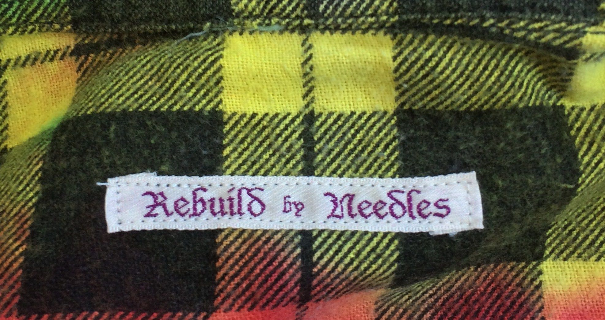 Needles Rebuild by Needles Wide 7 Cut Tie Dye Flannel Size US XL / EU 56 / 4 - 4 Thumbnail