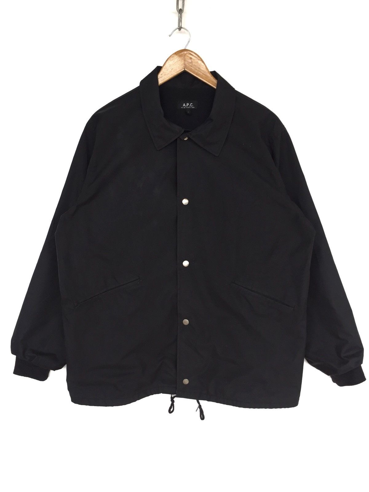 A.P.C. ARCHIVE🔥Hiver 1998 “Studer” Coat O/S Coach Jacket Size US L / EU 52-54 / 3 - 2 Thumbnail
