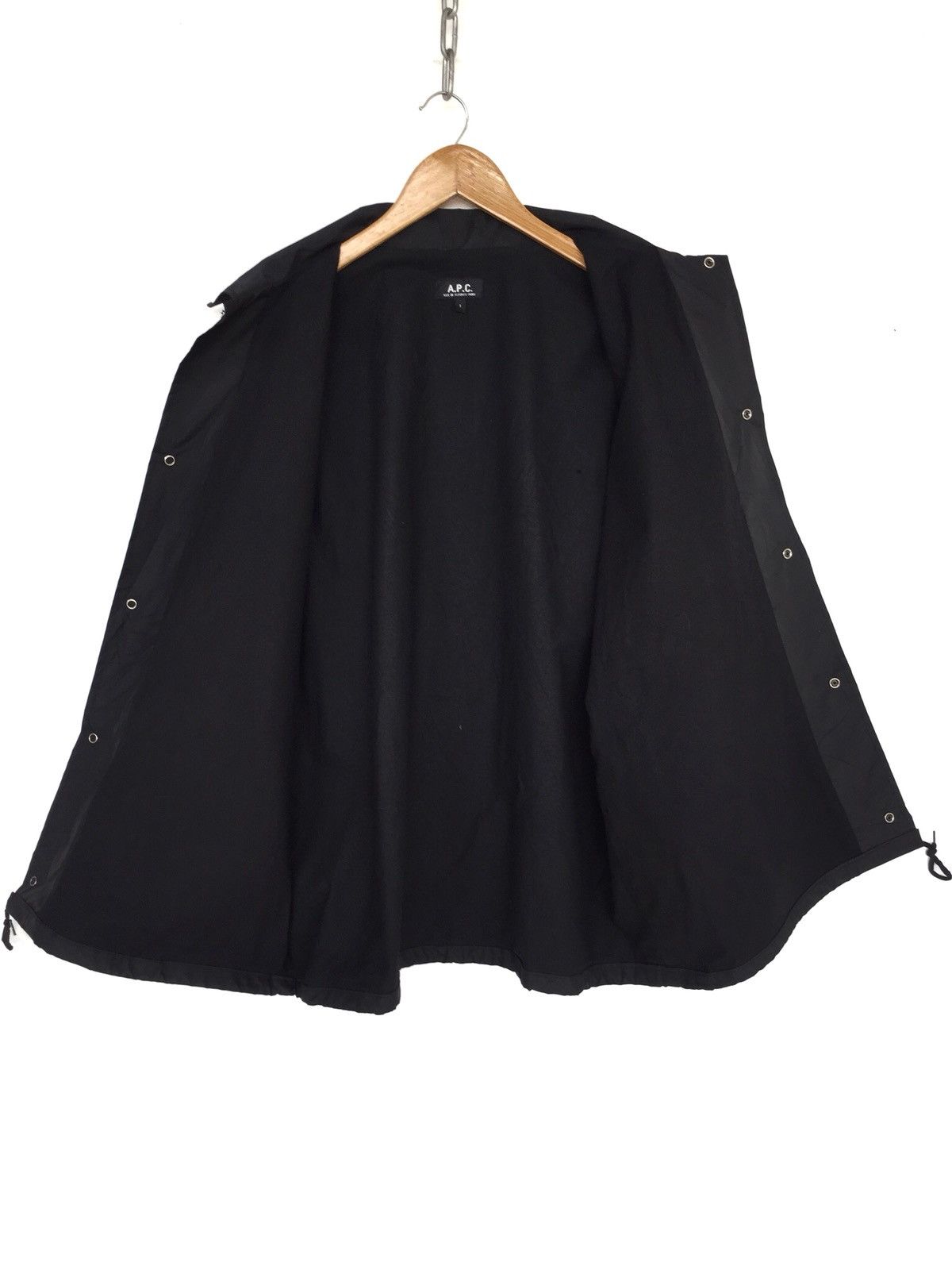 A.P.C. ARCHIVE🔥Hiver 1998 “Studer” Coat O/S Coach Jacket Size US L / EU 52-54 / 3 - 6 Thumbnail