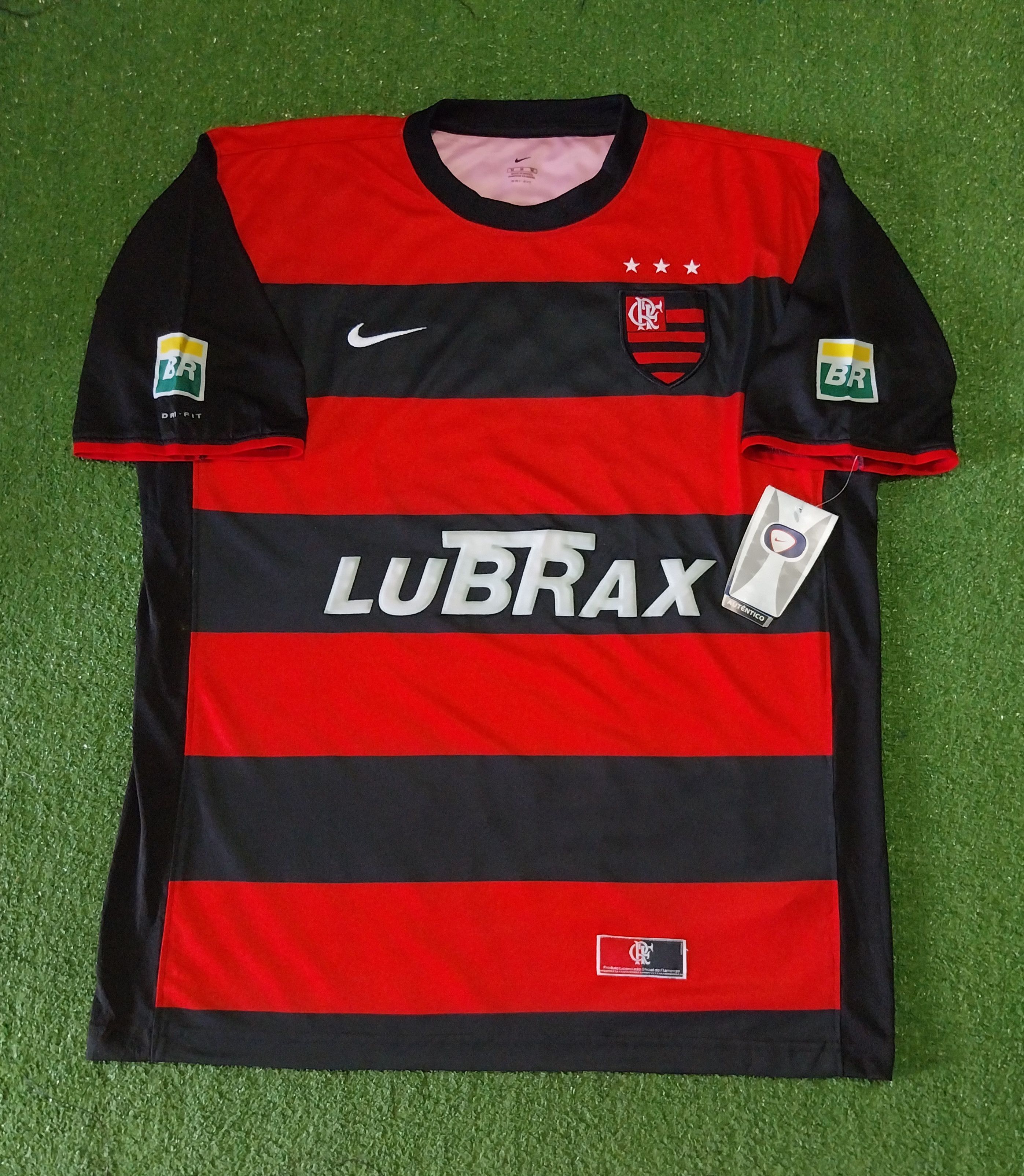 Nike Flamengo home 2000/2001 football Size US M / EU 48-50 / 2 - 1 Thumbnail
