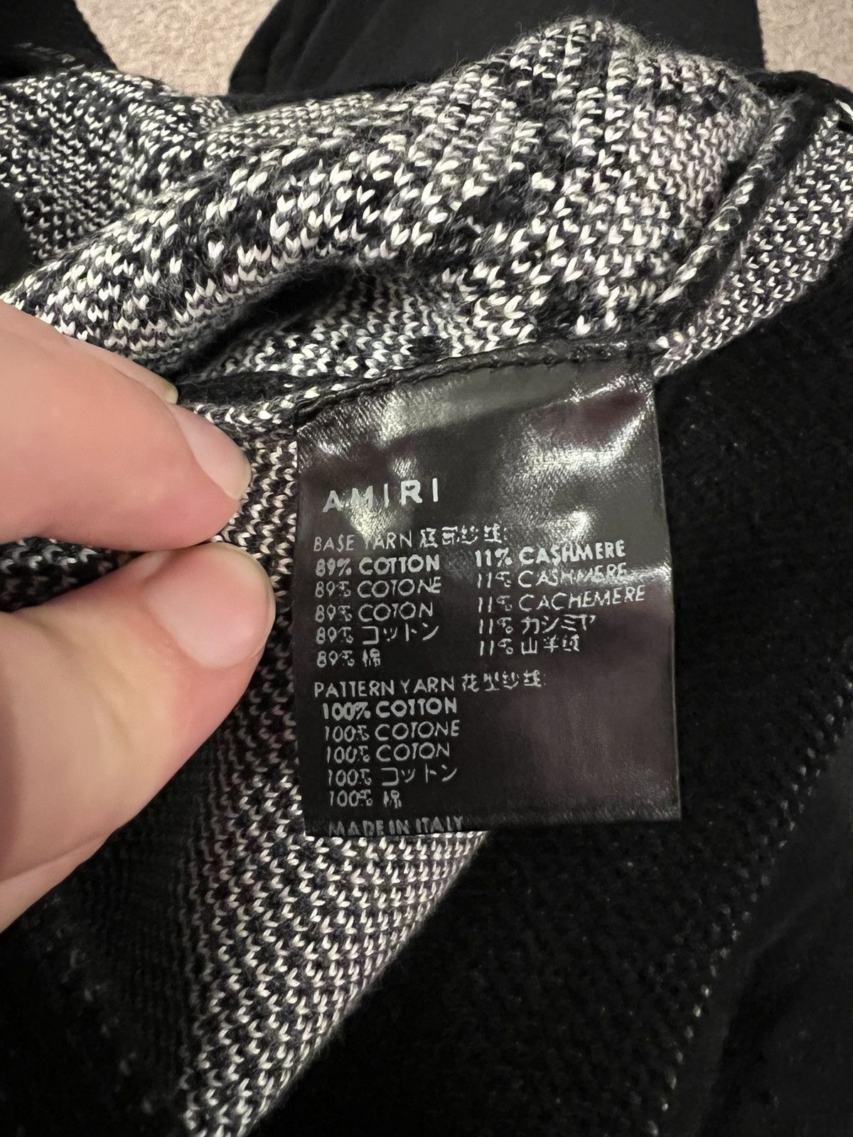Amiri *1k* brand new* Cashmere AMIRI Jogger Size US 30 / EU 46 - 5 Thumbnail