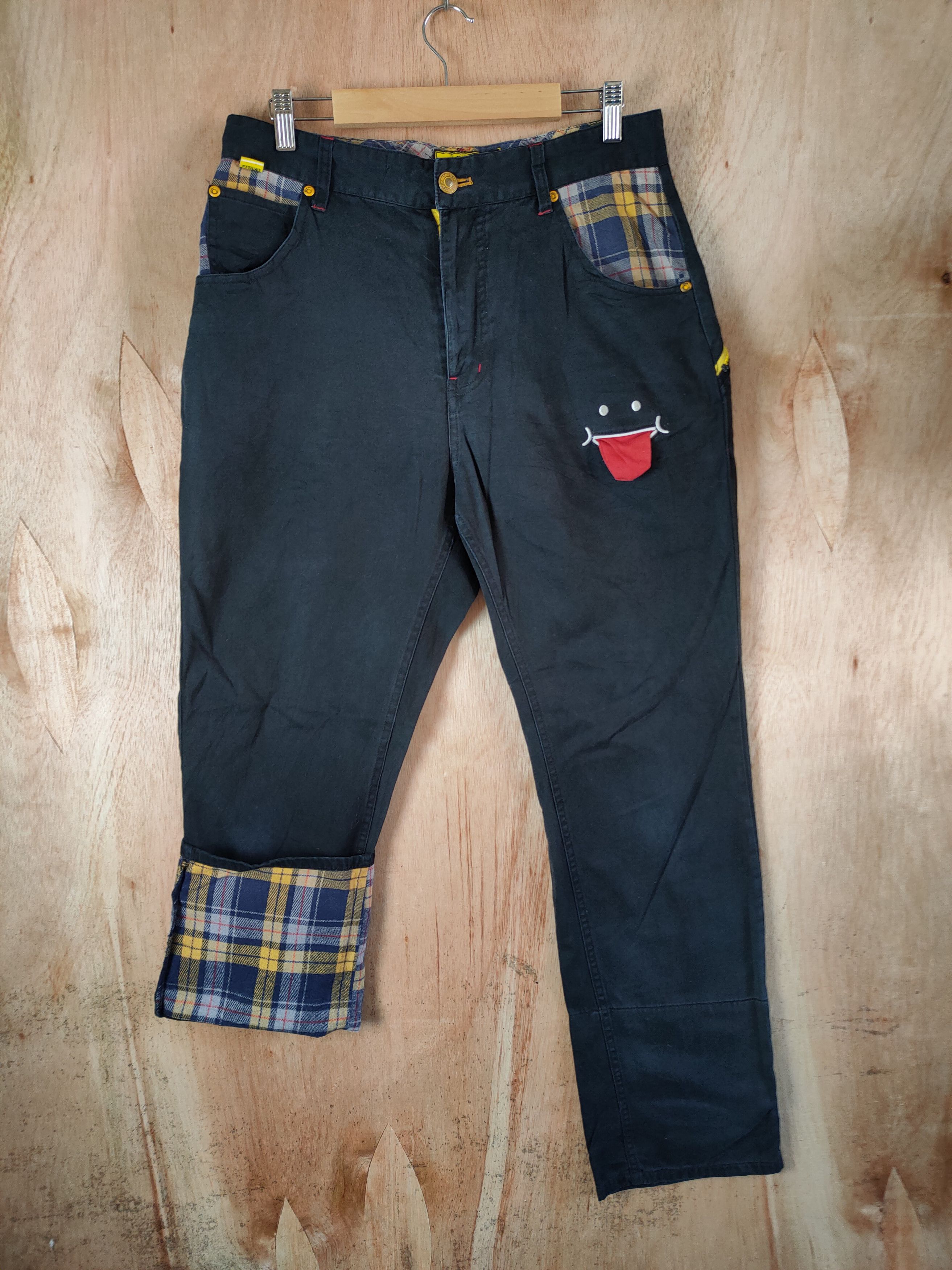 Japanese Brand 😛UP! SMILE 😛 CARGO PANTS/ LIMITED EDITION Size US 30 / EU 46 - 10 Thumbnail