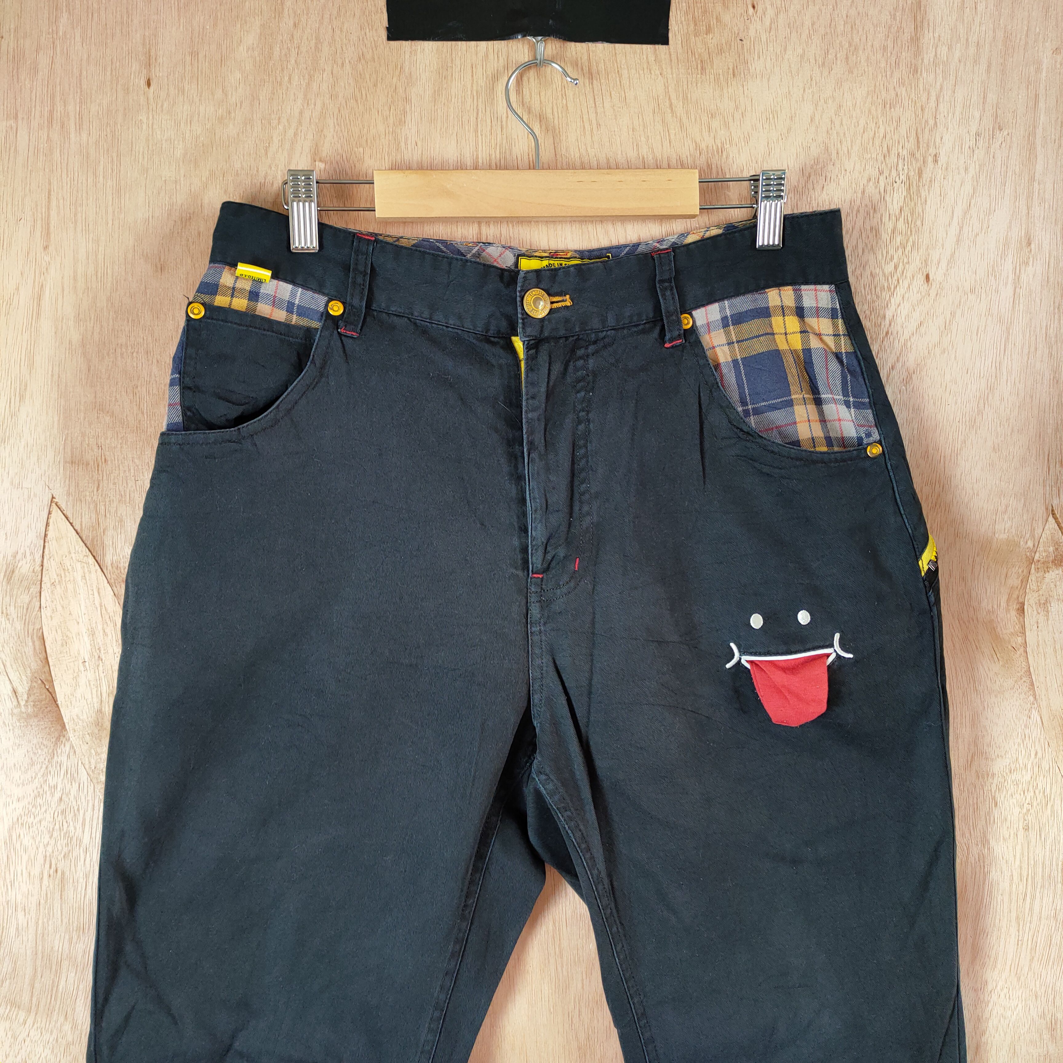 Japanese Brand 😛UP! SMILE 😛 CARGO PANTS/ LIMITED EDITION Size US 30 / EU 46 - 4 Thumbnail