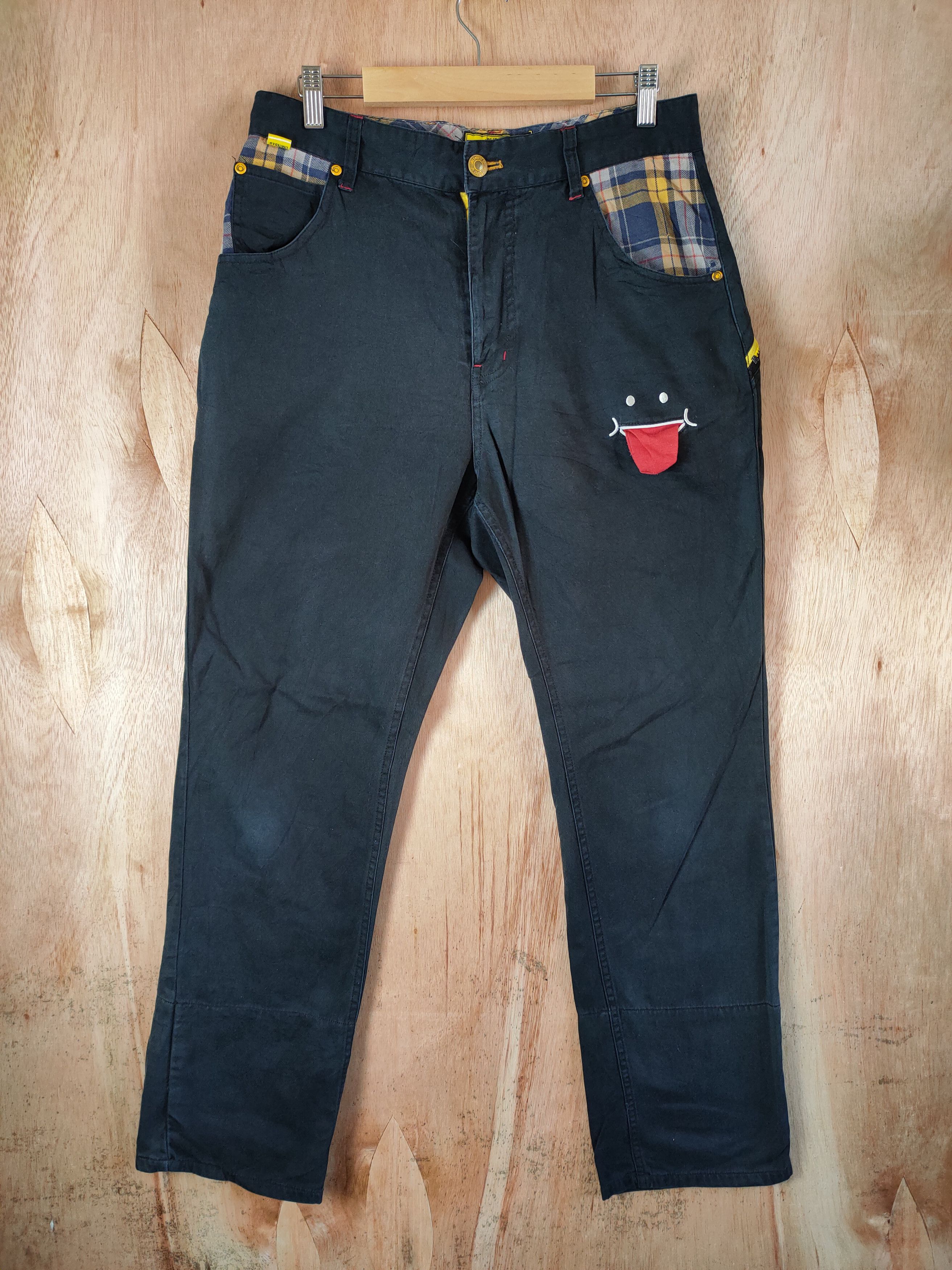 Japanese Brand 😛UP! SMILE 😛 CARGO PANTS/ LIMITED EDITION Size US 30 / EU 46 - 2 Thumbnail