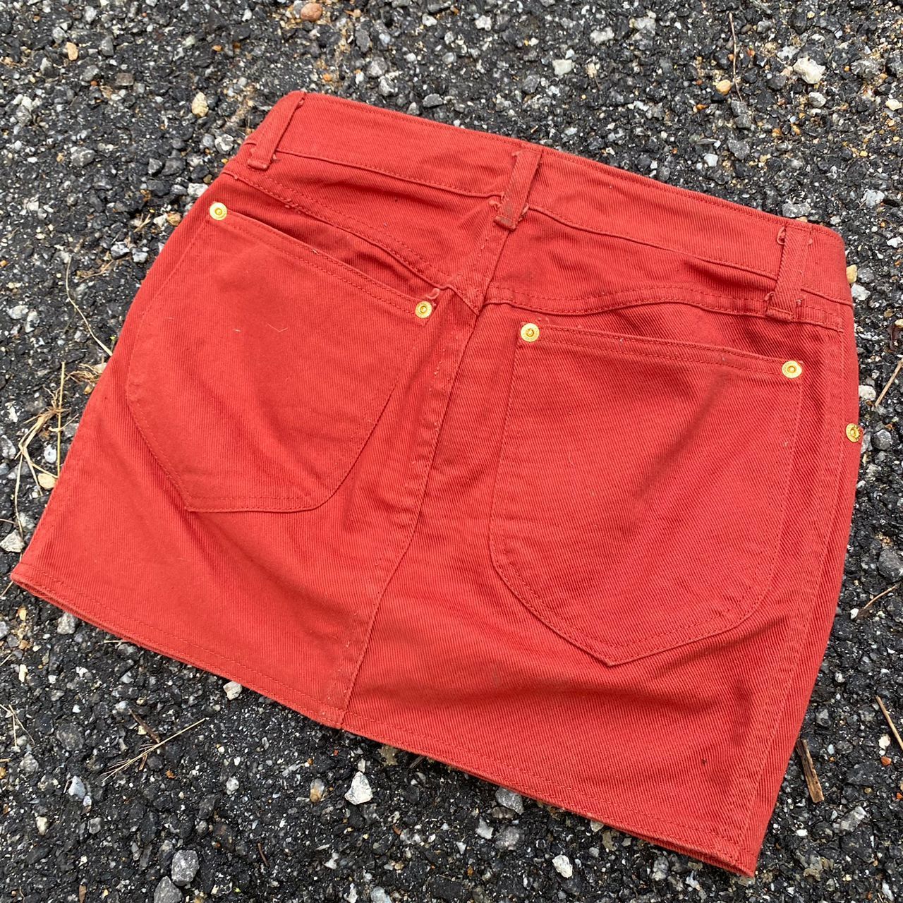 Designer × Jean Paul Gaultier × Vintage JPG Junior Gaultier Denim Skirt Size 28" / US 6 / IT 42 - 7 Thumbnail