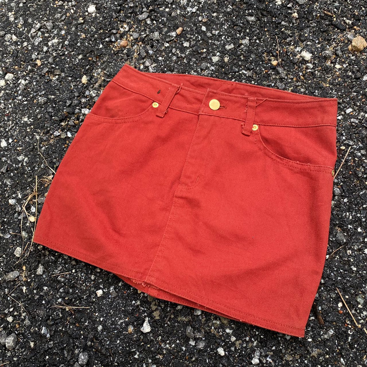 Designer × Jean Paul Gaultier × Vintage JPG Junior Gaultier Denim Skirt Size 28" / US 6 / IT 42 - 2 Thumbnail