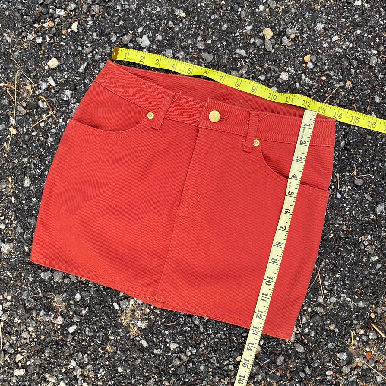 Designer × Jean Paul Gaultier × Vintage JPG Junior Gaultier Denim Skirt Size 28" / US 6 / IT 42 - 11 Thumbnail