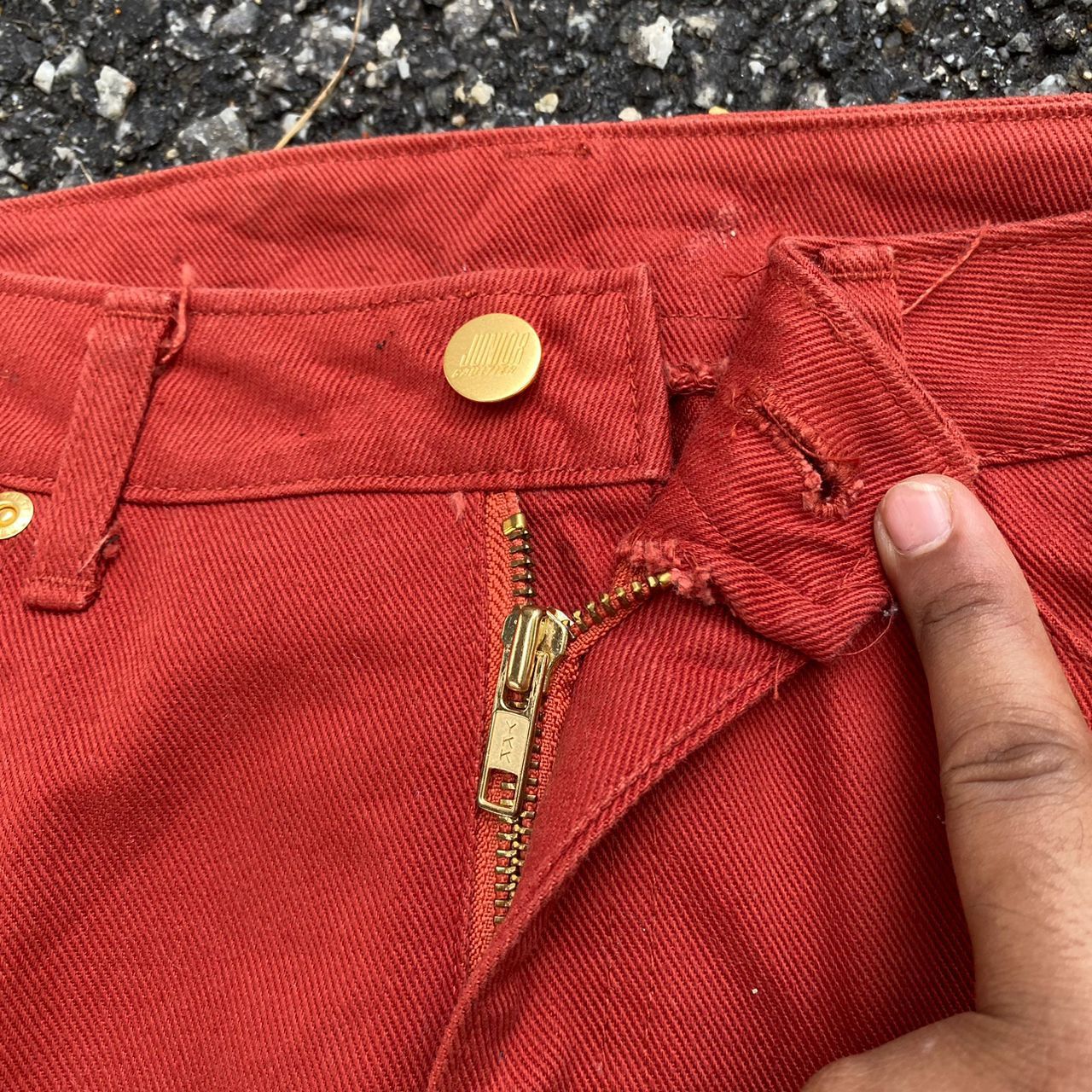 Designer × Jean Paul Gaultier × Vintage JPG Junior Gaultier Denim Skirt Size 28" / US 6 / IT 42 - 4 Thumbnail