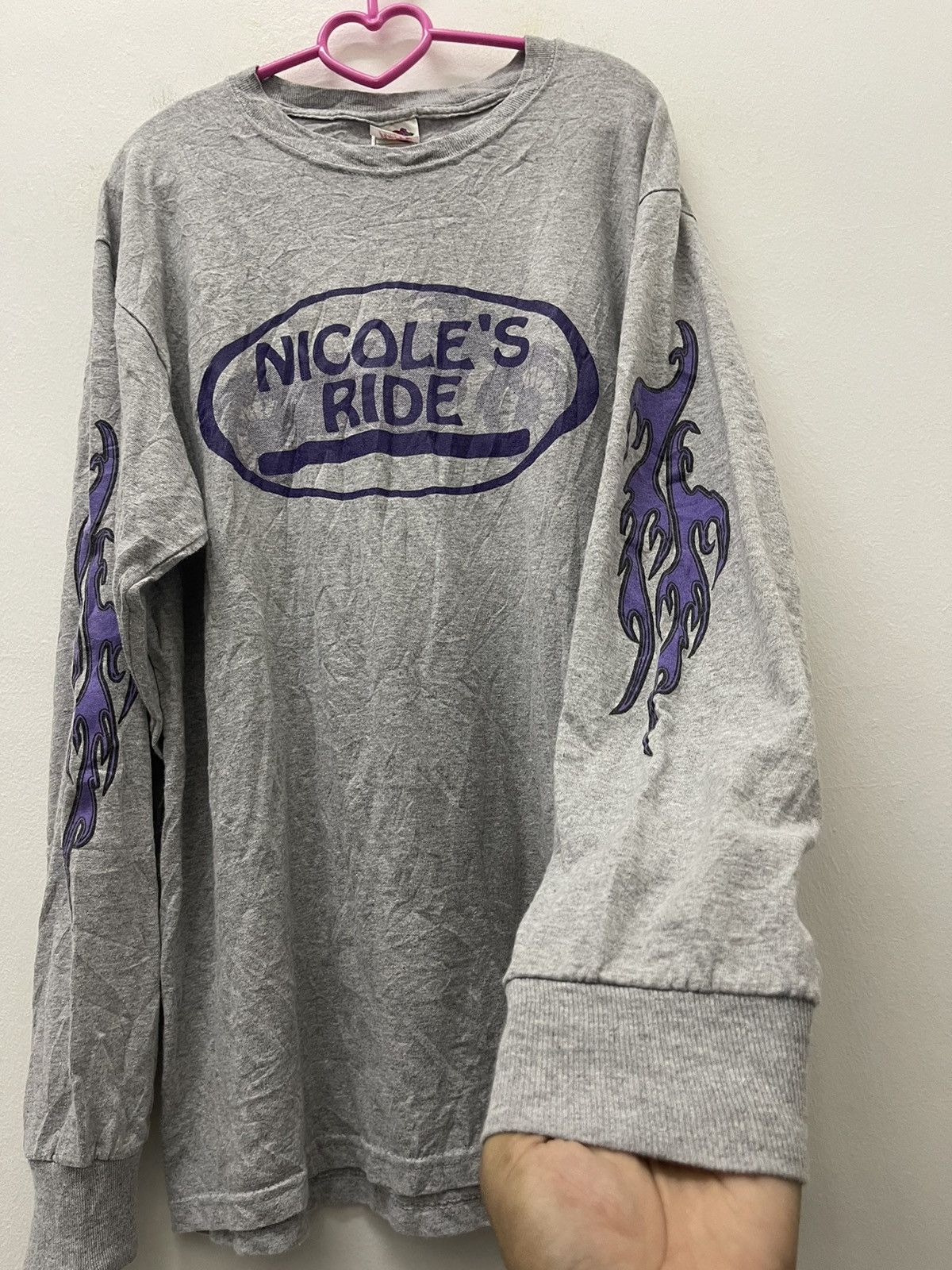 Sports Specialties Rare Vintage NICOLE’S RIDE Flame Street Racing Size US L / EU 52-54 / 3 - 2 Thumbnail