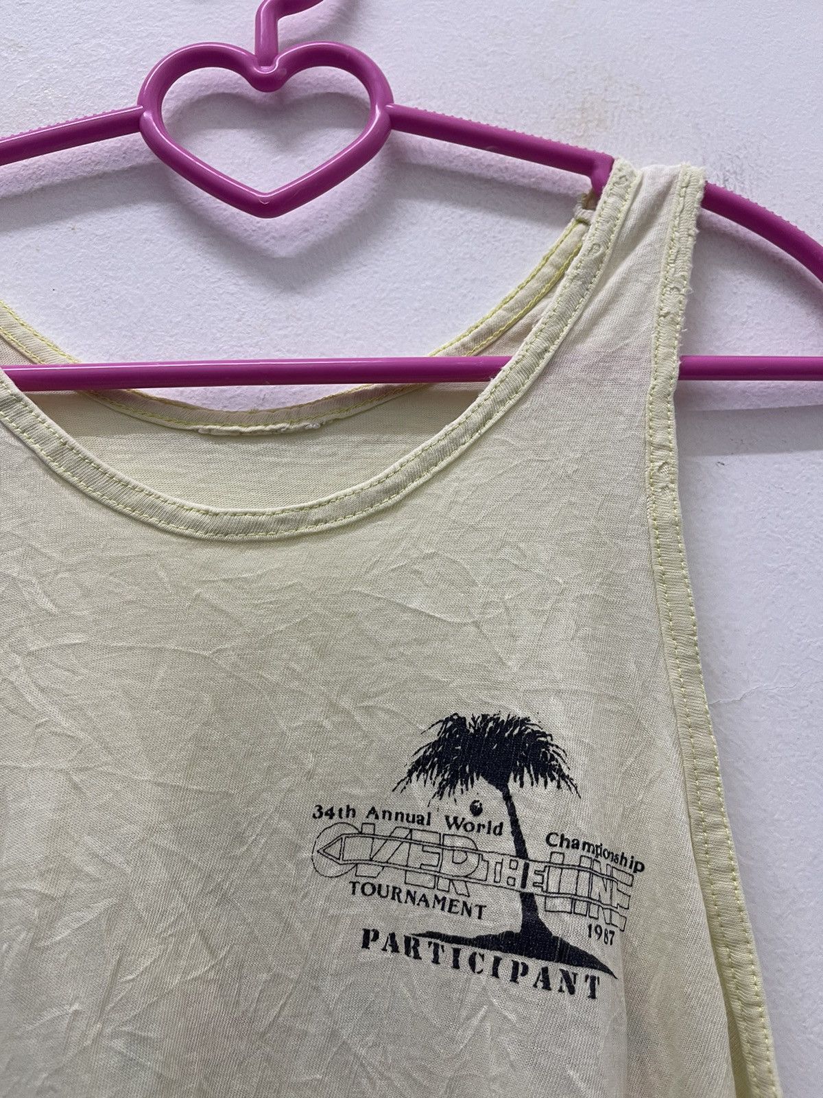 Vintage Rare 1987 OVER THE LINE Tournament OMBAC World Championship Size US M / EU 48-50 / 2 - 4 Thumbnail
