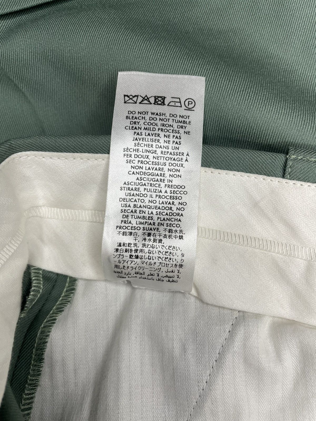Casablanca Casablanca Wide Leg Virgin Wool Pants Size 26" / US 2 / IT 38 - 5 Thumbnail