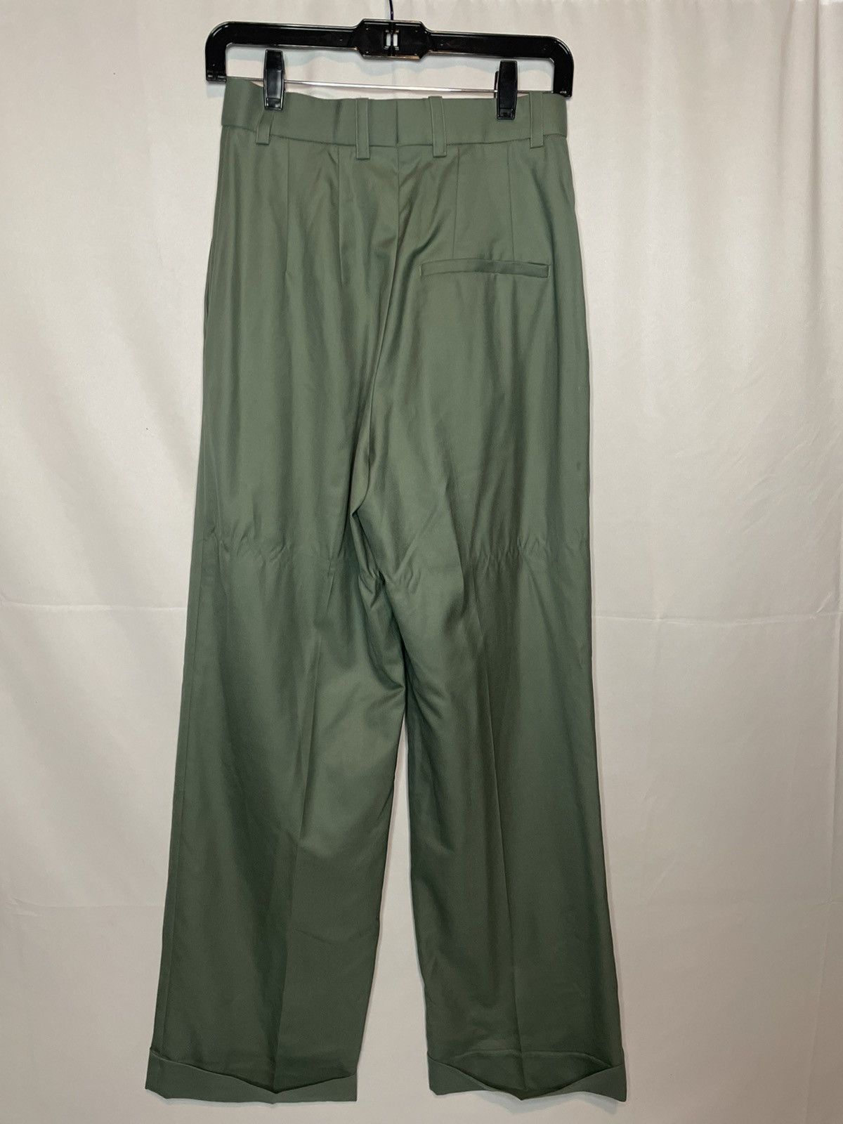 Casablanca Casablanca Wide Leg Virgin Wool Pants Size 26" / US 2 / IT 38 - 2 Thumbnail