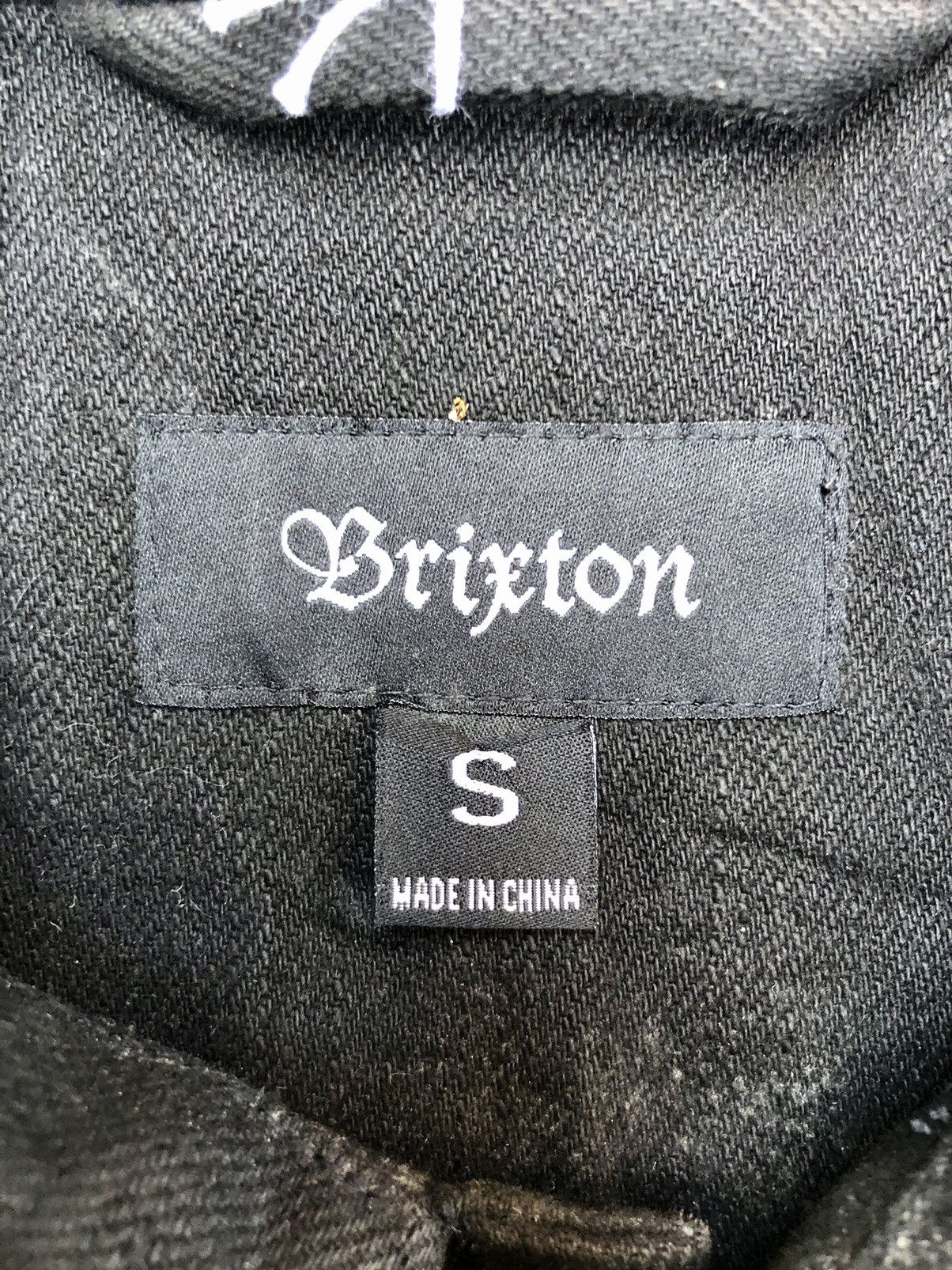 Brixton Brixton Black Coated Bikers Denim Jacket Size US S / EU 44-46 / 1 - 11 Thumbnail