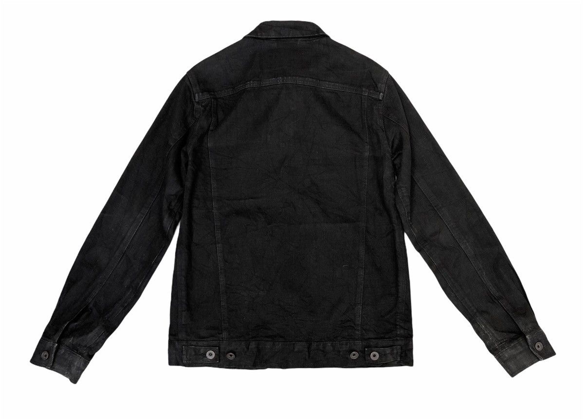 Brixton Brixton Black Coated Bikers Denim Jacket Size US S / EU 44-46 / 1 - 6 Thumbnail
