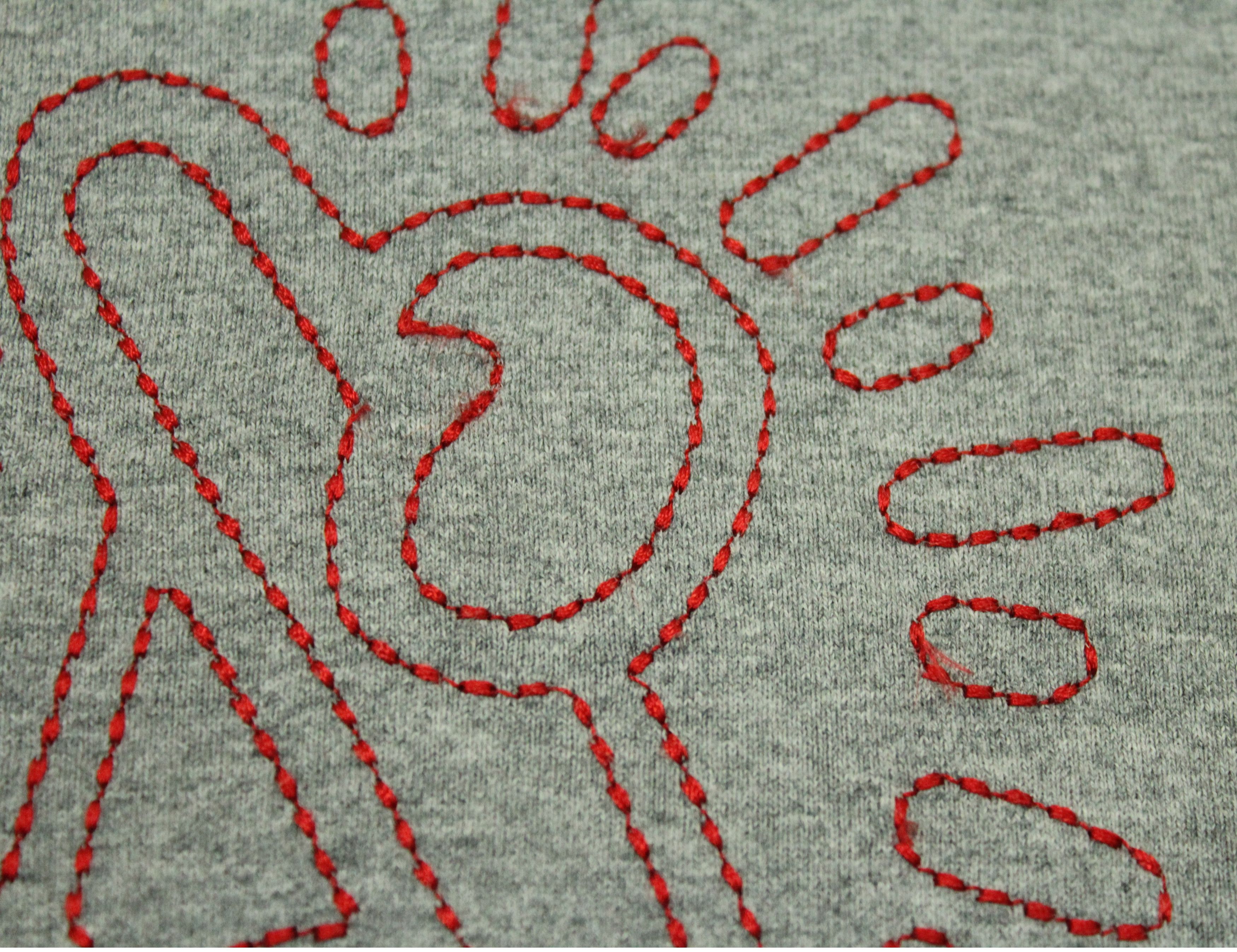 Keith Haring × Uniqlo × Vintage STITCHES LOGO KEITH HARING T Shirt Cross Fingers Size US XL / EU 56 / 4 - 7 Thumbnail