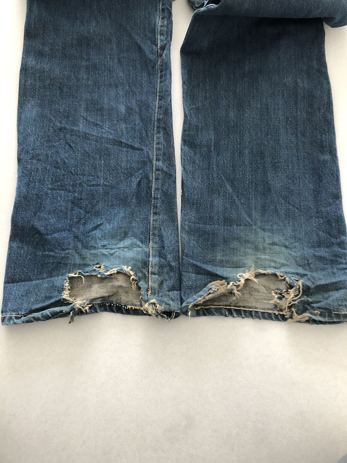 Full Count & Co. Japanese Selvedge Inspired Kapital Design Distressed Denim Size US 30 / EU 46 - 11 Thumbnail