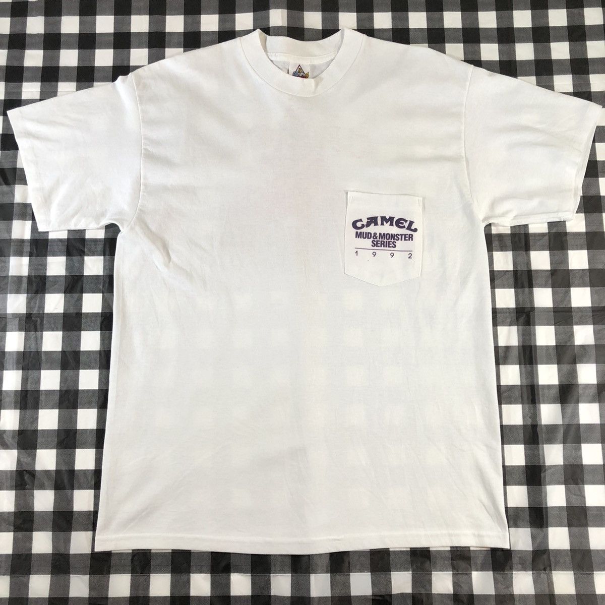 Camel Camel Mud & Monster Truck 1992 Racing Cigarette Pocket Tee Size US XL / EU 56 / 4 - 2 Thumbnail