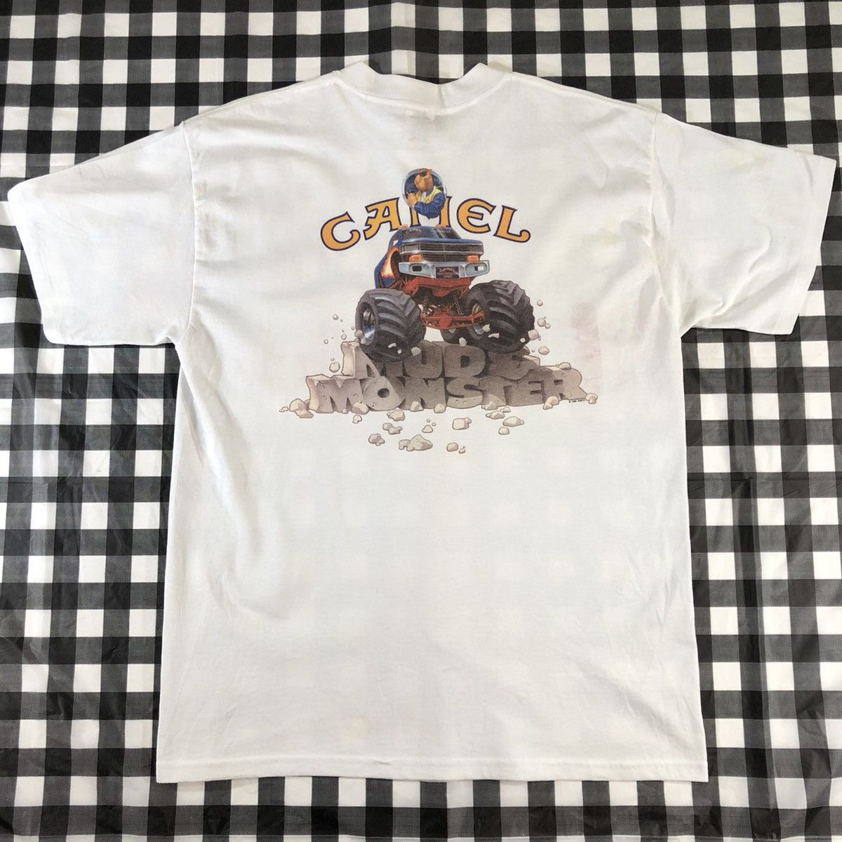 Camel Camel Mud & Monster Truck 1992 Racing Cigarette Pocket Tee Size US XL / EU 56 / 4 - 1 Thumbnail