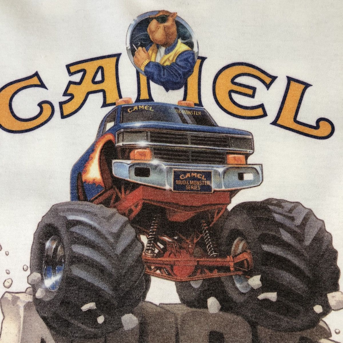 Camel Camel Mud & Monster Truck 1992 Racing Cigarette Pocket Tee Size US XL / EU 56 / 4 - 7 Thumbnail