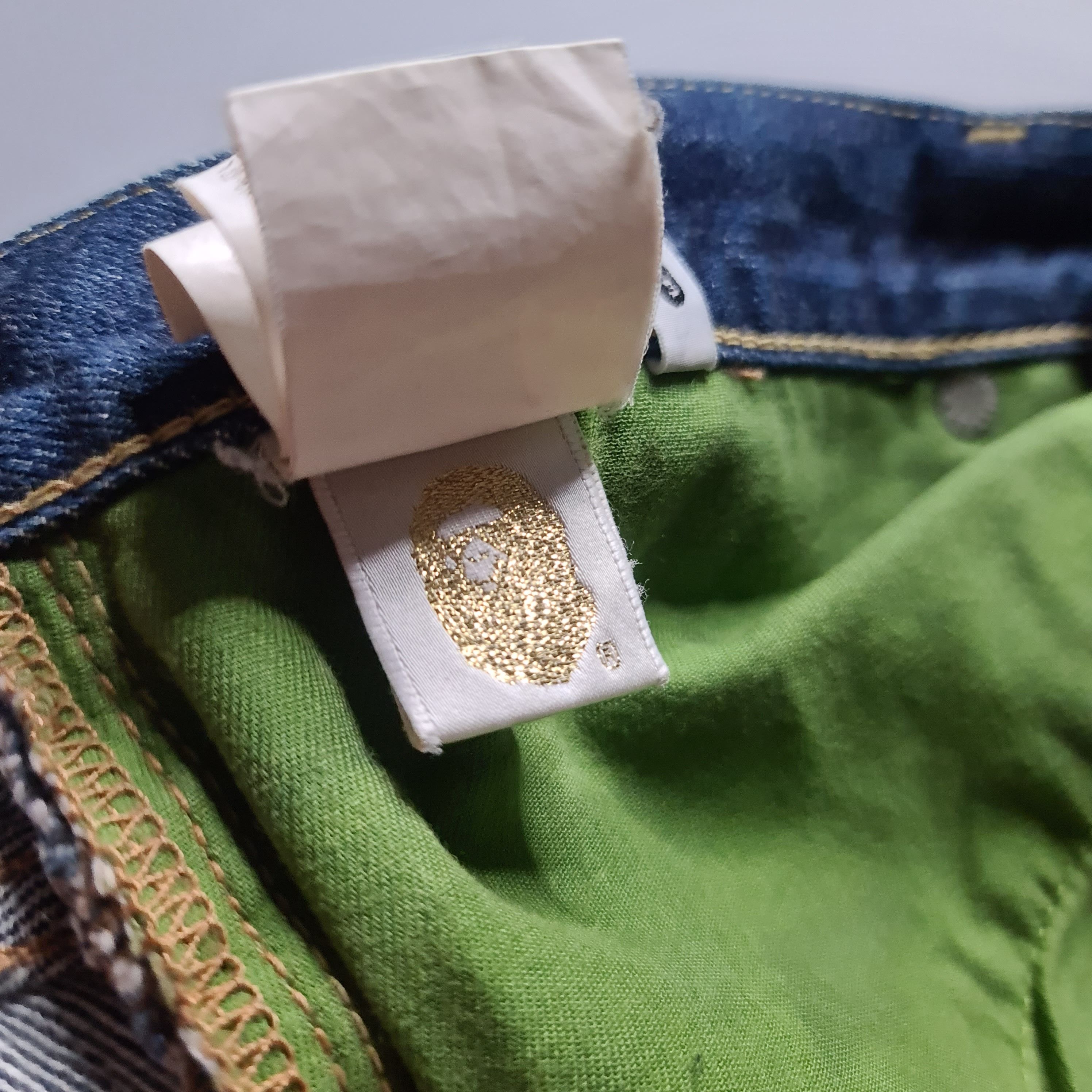 Bape Bape - Bapesta Jeans Size US 32 / EU 48 - 9 Thumbnail