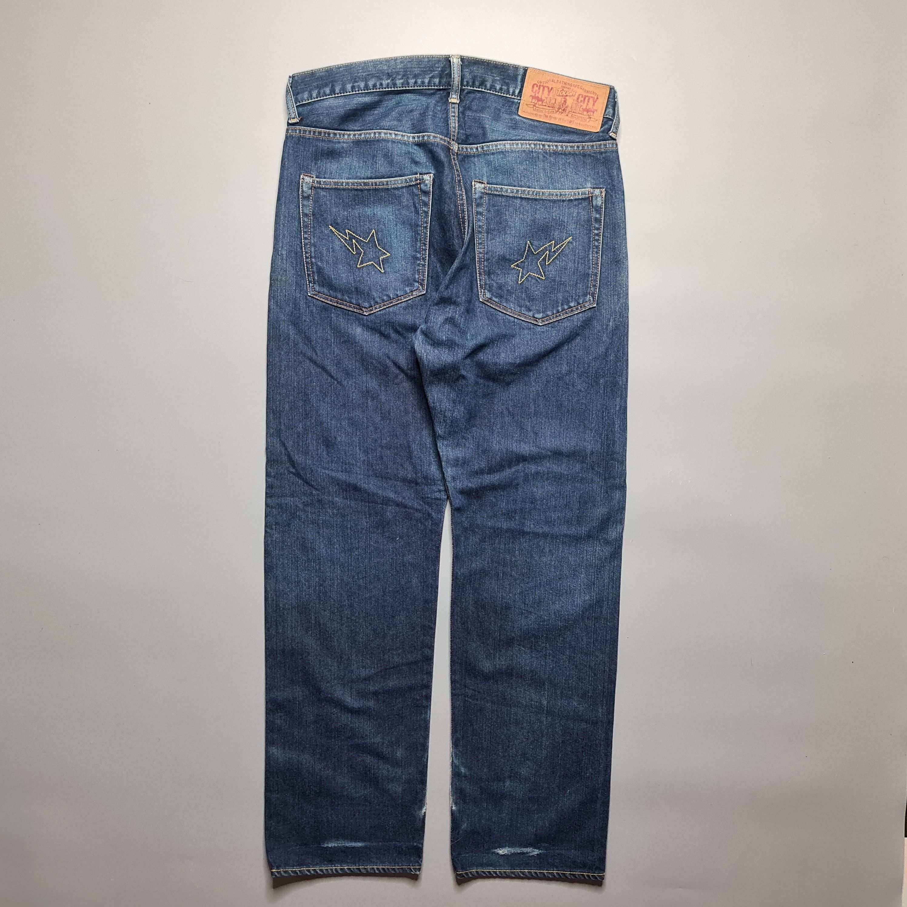 Bape Bape - Bapesta Jeans Size US 32 / EU 48 - 4 Thumbnail