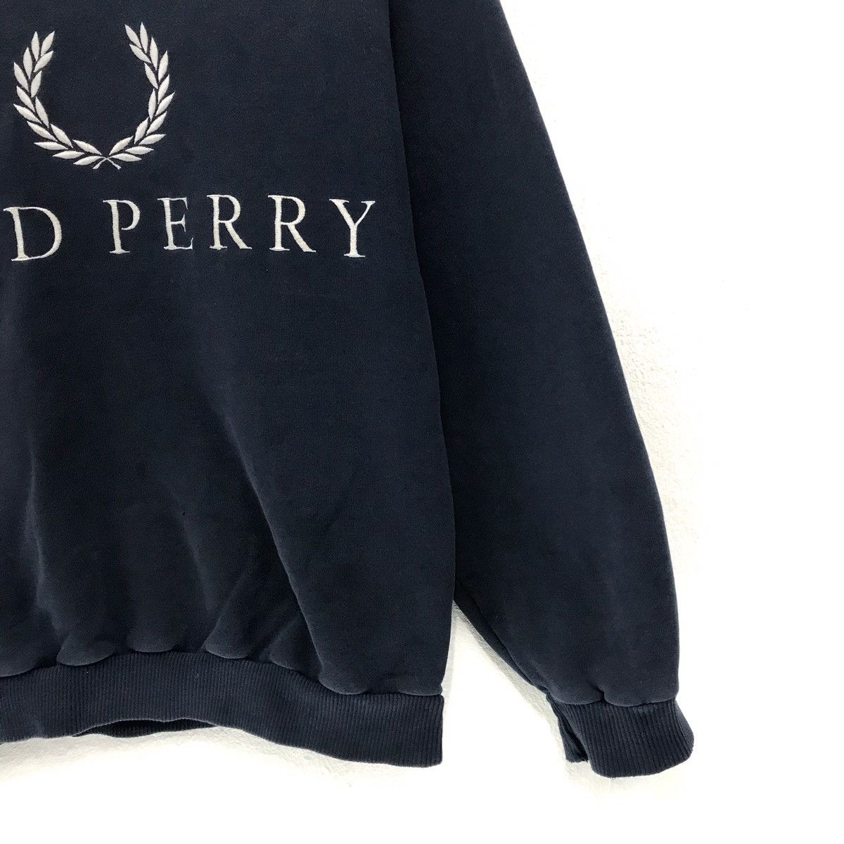 Fred Perry Vintage Fred Perry Sweatshirt Biglogo Embroidery Fred Perry Size US M / EU 48-50 / 2 - 5 Thumbnail