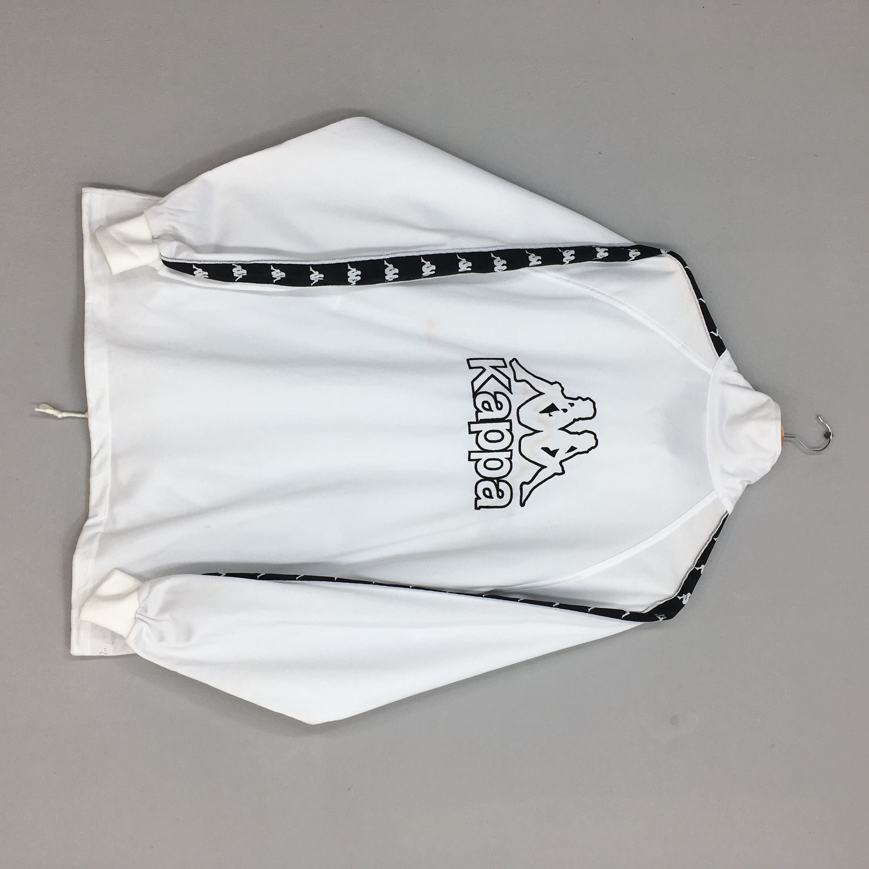 image of Kappa Sport Italia Tracksuit Orange Jacket Large Vintage in White, Men's