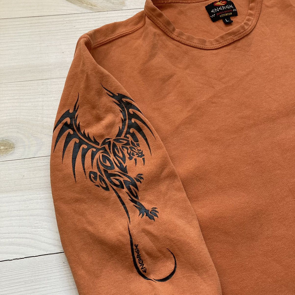 Energie vintage energie miss sixty wings tattoo tribal long sleeve Size US M / EU 48-50 / 2 - 4 Thumbnail