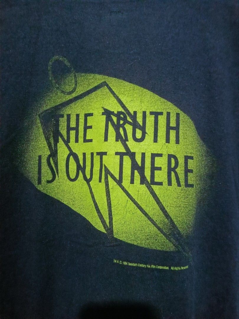 Sci-Fi Fantasy × Vintage Vintage 90s the x-files movie shirt Size US L / EU 52-54 / 3 - 4 Thumbnail