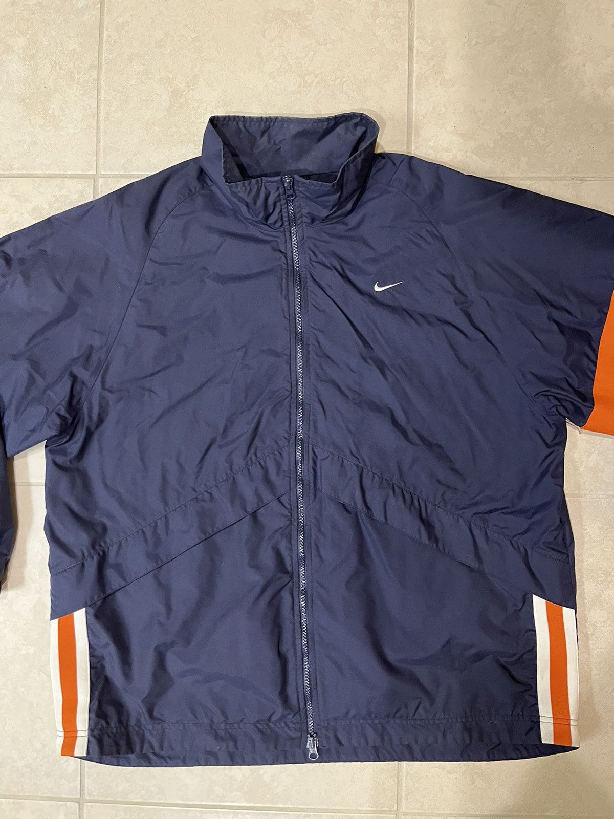 Nike × Vintage Vintage 90s Nike jacket Size US L / EU 52-54 / 3 - 2 Thumbnail