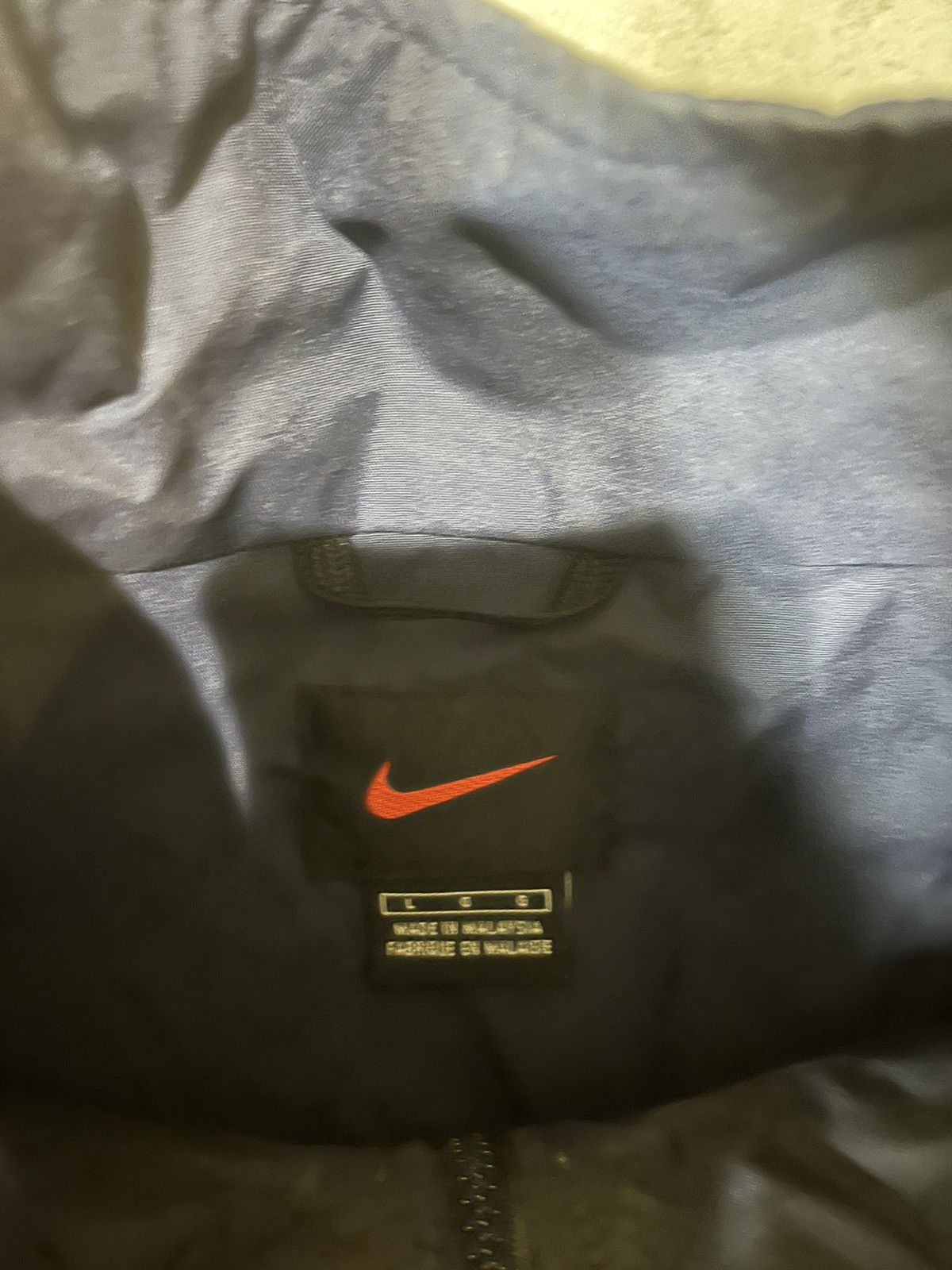 Nike × Vintage Vintage 90s Nike jacket Size US L / EU 52-54 / 3 - 3 Thumbnail