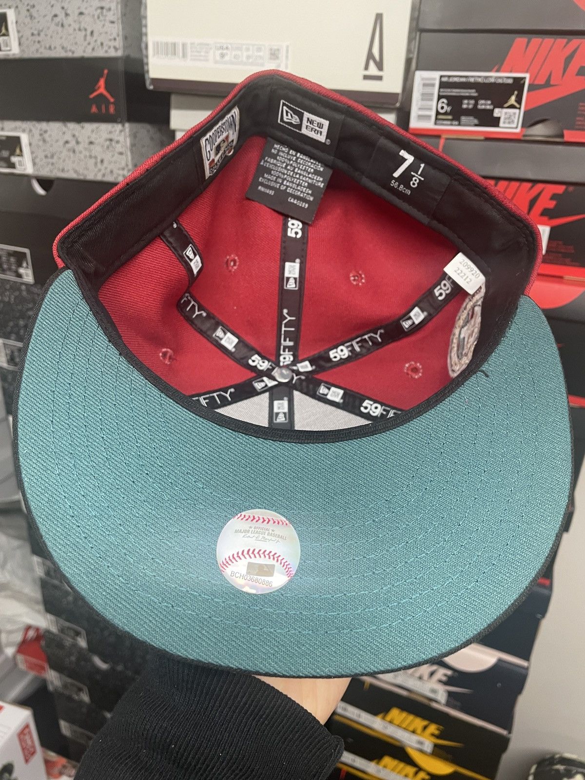 MLB × New Era 7 1/8 Red Black Green Houston Astros 45th Anniversary Teal Size ONE SIZE - 6 Thumbnail