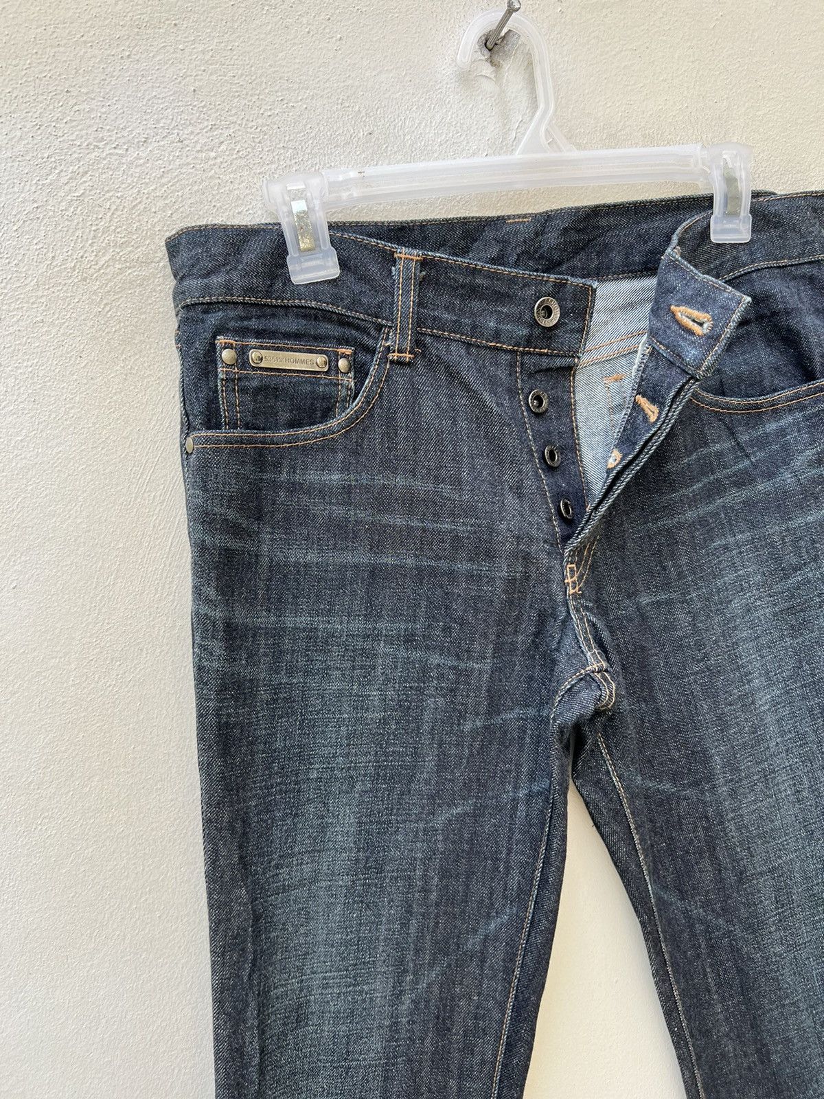 5351 POUR LES HOMMES Vintage 5351 Pour Les Hommes Denim Flared Jeans Size US 30 / EU 46 - 9 Thumbnail