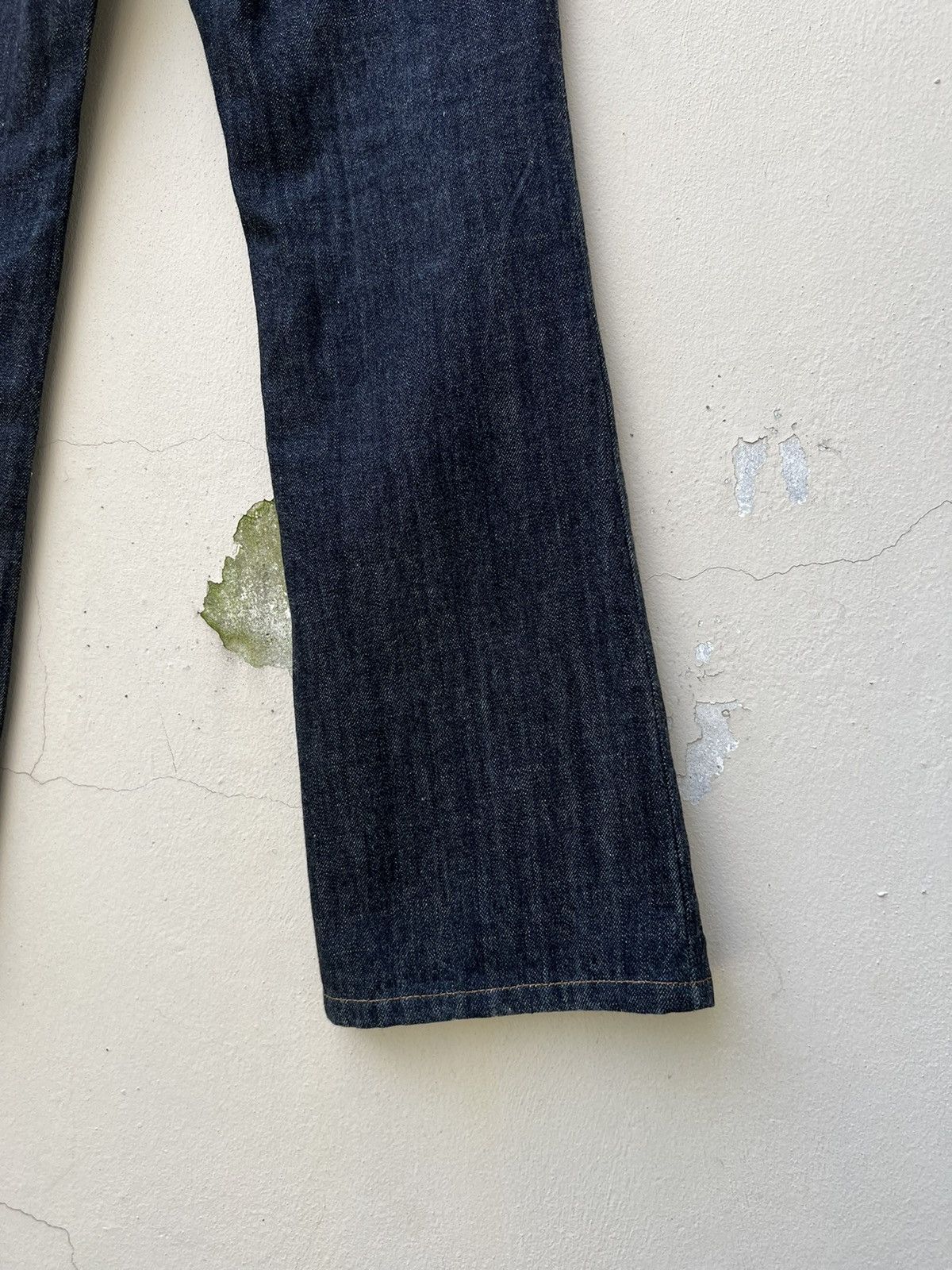 5351 POUR LES HOMMES Vintage 5351 Pour Les Hommes Denim Flared Jeans Size US 30 / EU 46 - 19 Thumbnail