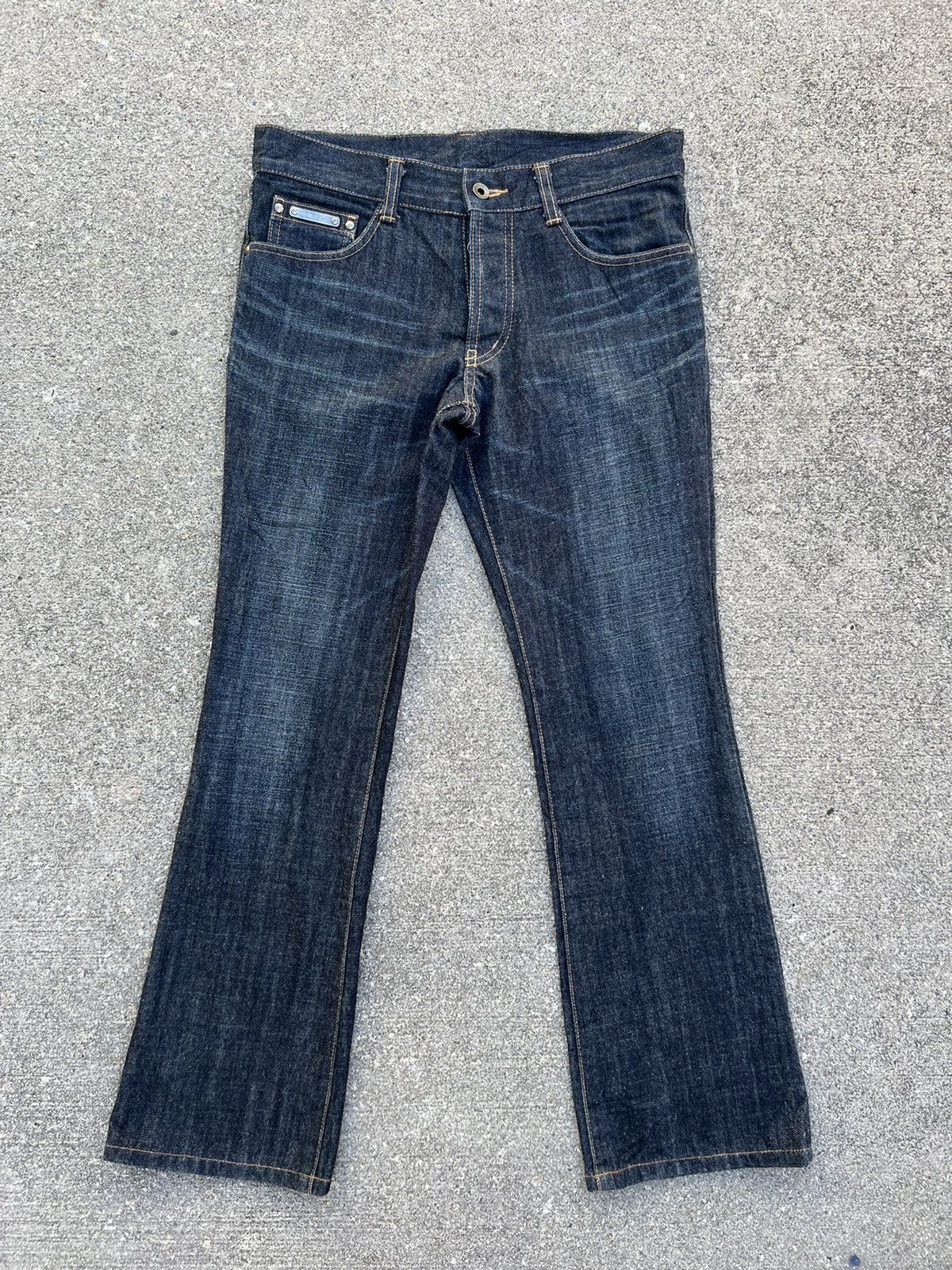 5351 POUR LES HOMMES Vintage 5351 Pour Les Hommes Denim Flared Jeans Size US 30 / EU 46 - 1 Thumbnail