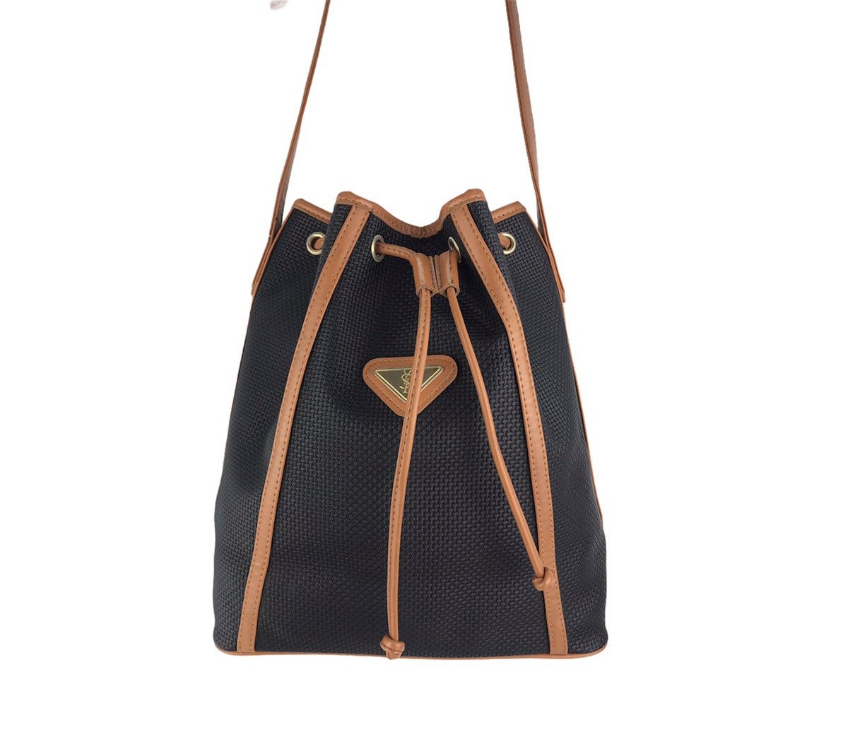 Yves Saint Laurent ❌Last Drop❌ Authentic Vintage YSL Bucket Drawstring Handbag Size ONE SIZE - 2 Thumbnail