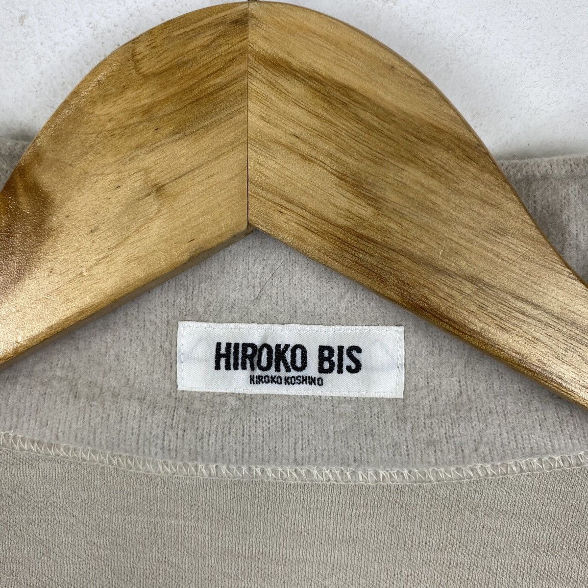 Hiroko Koshino Homme × Japanese Brand × Vintage Vintage HIROKO BIS KOSHINO Japan Wool Cloaks & Capes Jacket Size US L / EU 52-54 / 3 - 6 Thumbnail