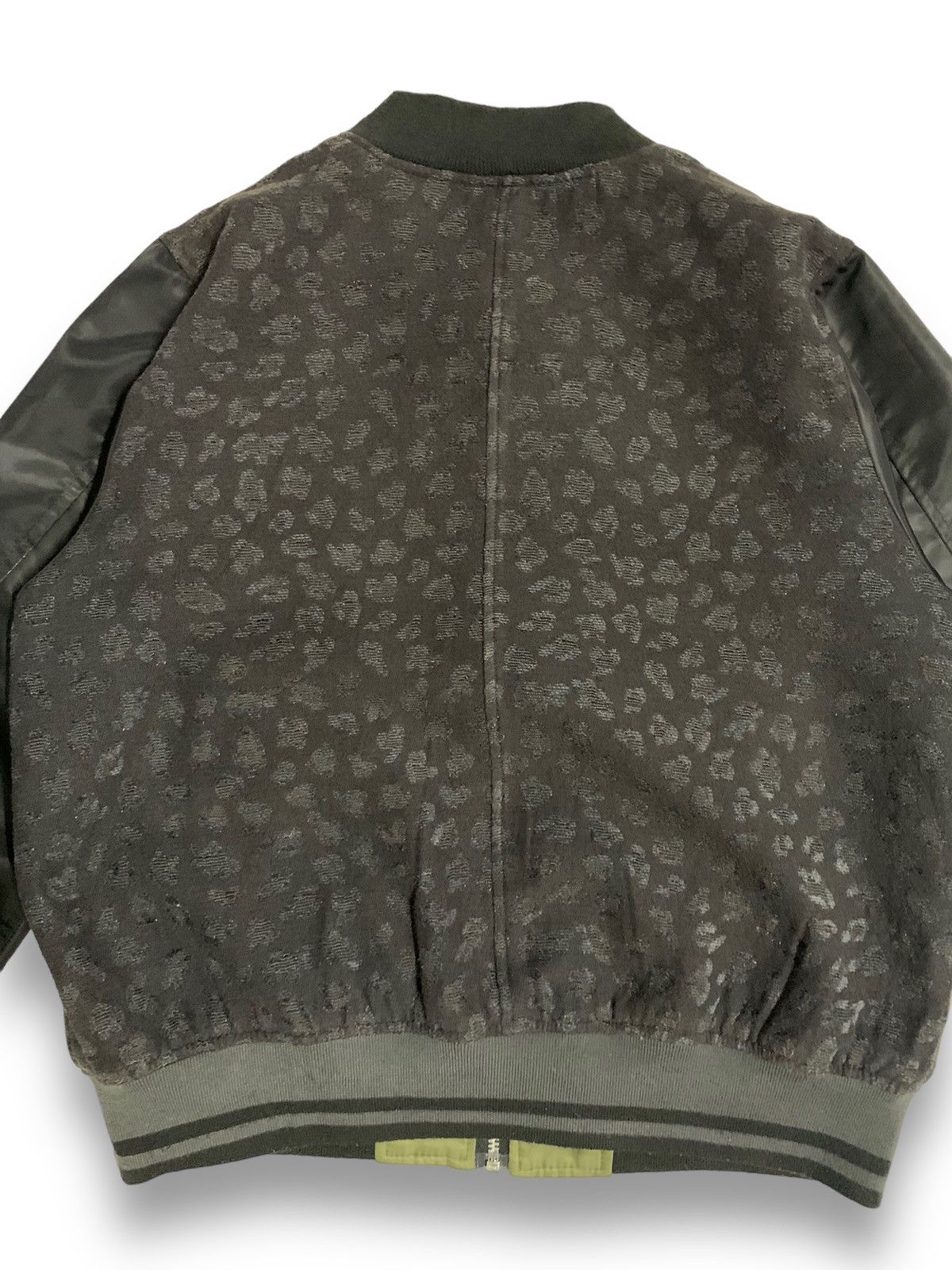 Japanese Brand Japanese Brand Opaque Clip Olive Reversible Bomber Jacket Size M / US 6-8 / IT 42-44 - 18 Thumbnail