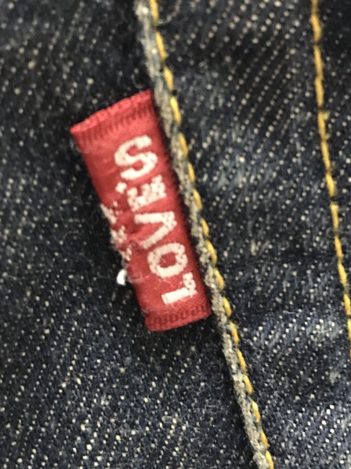 Japanese Brand Love’s Country Wear Patch Work Jeans Made In Japan Size US 30 / EU 46 - 11 Thumbnail