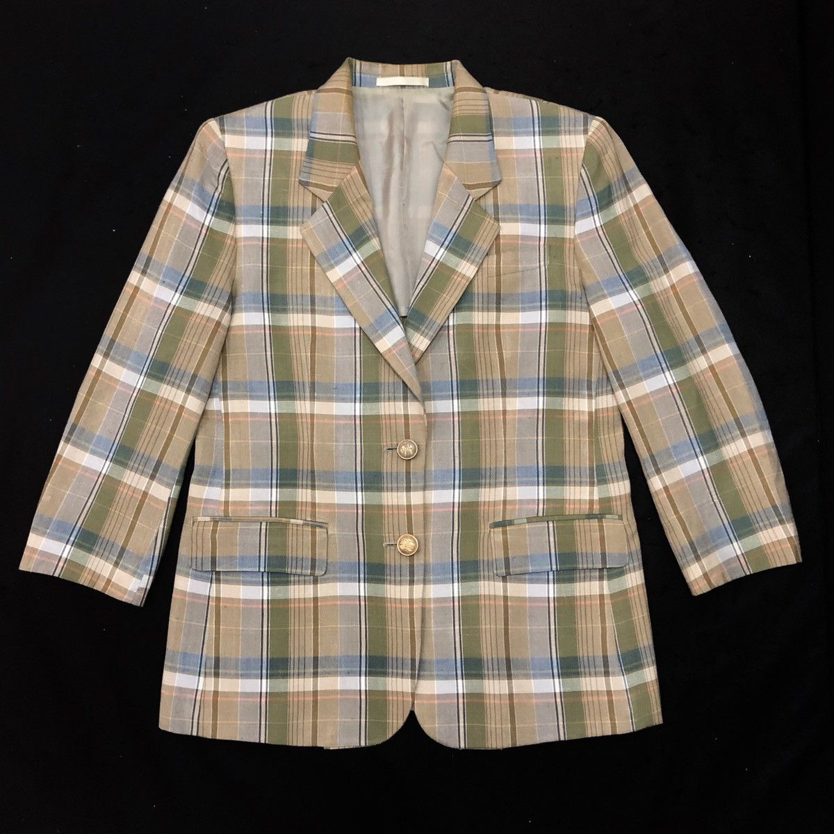 Burberry Vintage Burberrys Blazer Style Size 34S - 5 Thumbnail