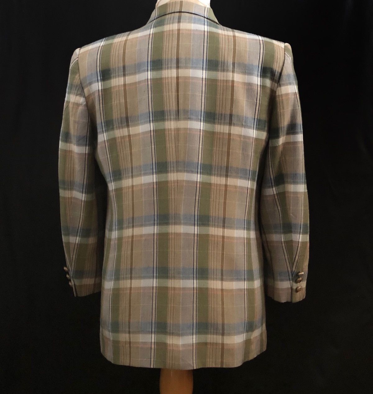 Burberry Vintage Burberrys Blazer Style Size 34S - 2 Thumbnail