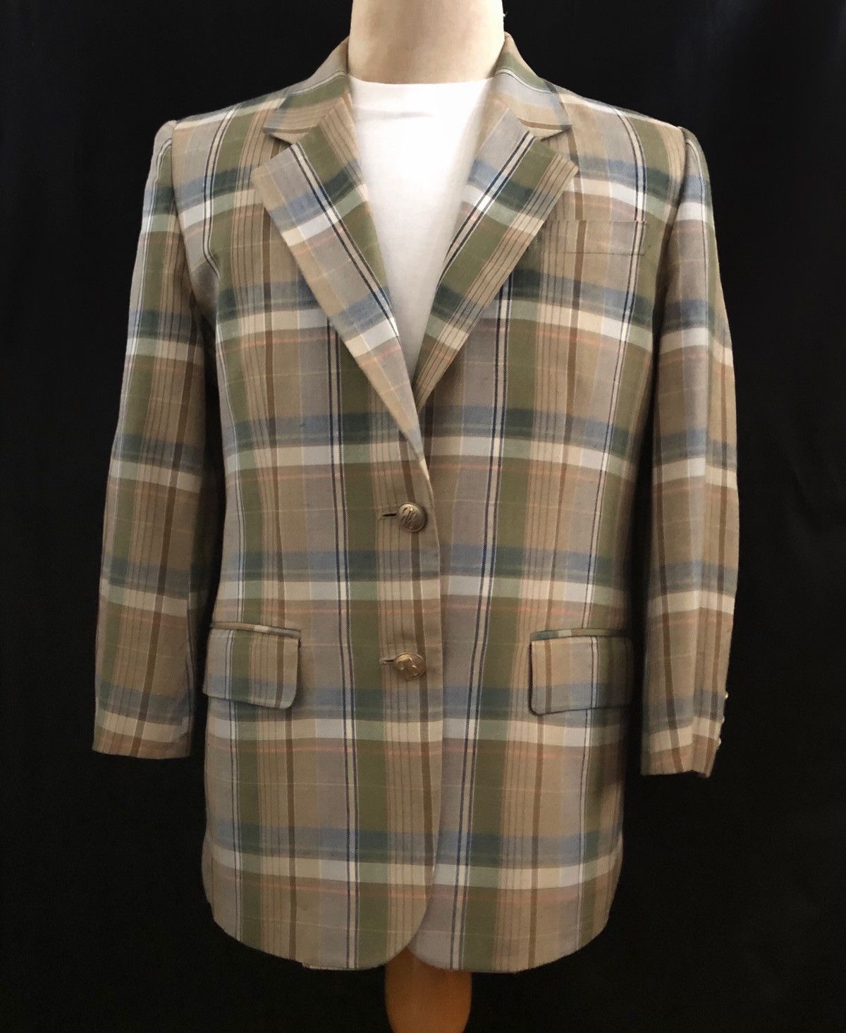 Burberry Vintage Burberrys Blazer Style Size 34S - 3 Thumbnail