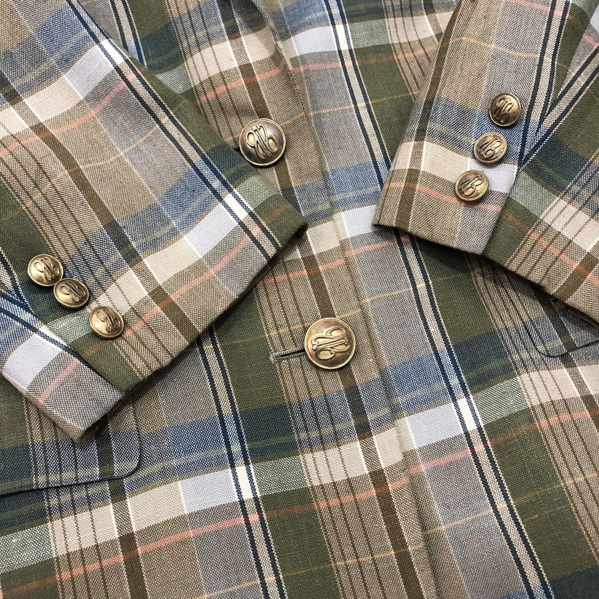Burberry Vintage Burberrys Blazer Style Size 34S - 7 Thumbnail