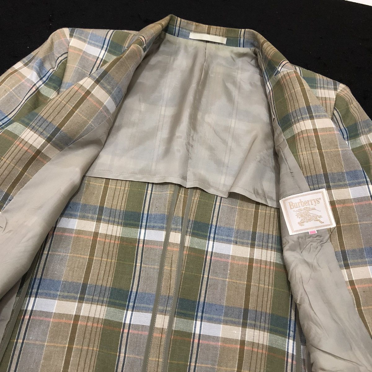Burberry Vintage Burberrys Blazer Style Size 34S - 6 Thumbnail