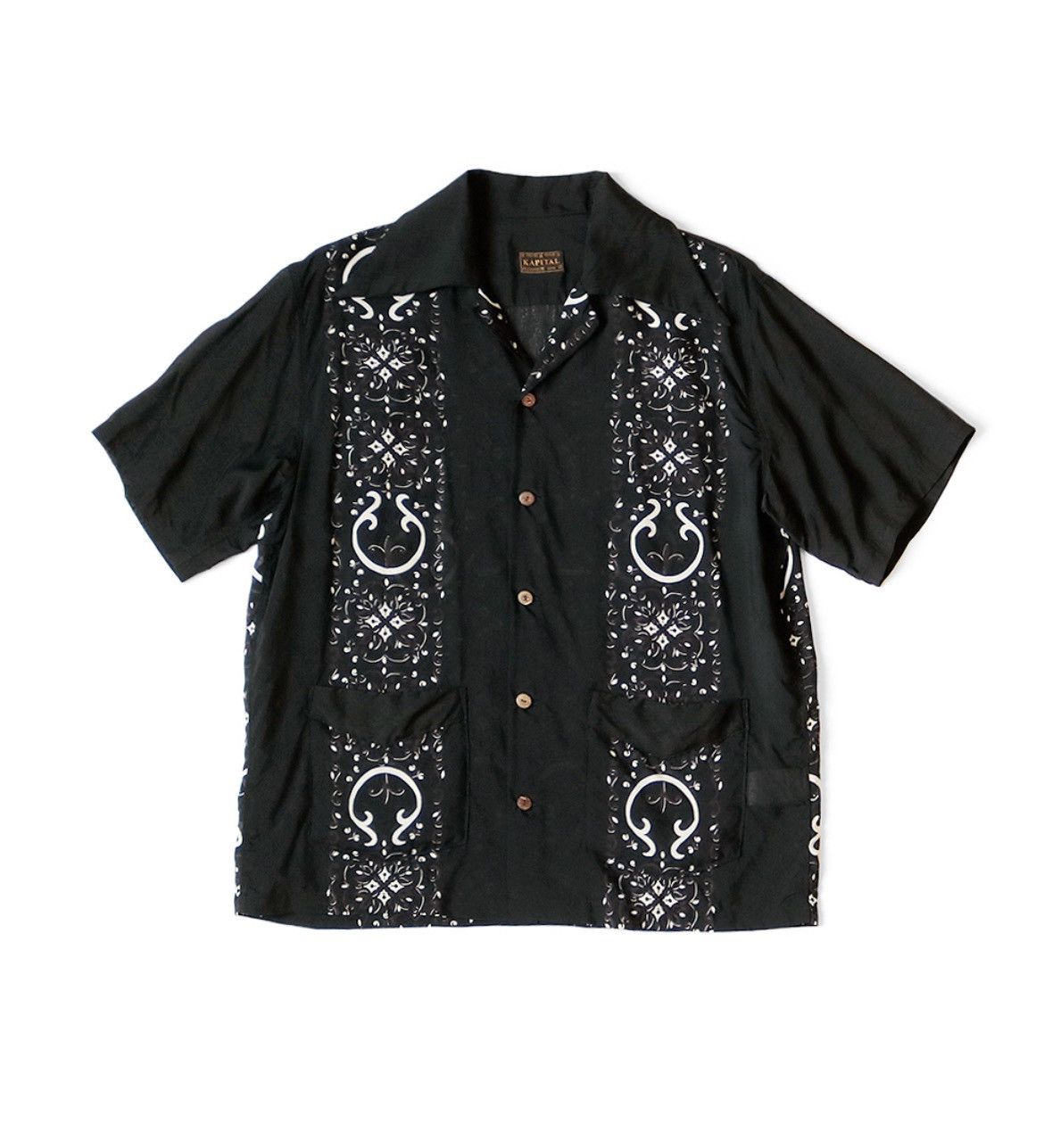 Kapital Kapital Hanabananaja silk rayon Cuban Shirt size 3 Size US L / EU 52-54 / 3 - 1 Thumbnail